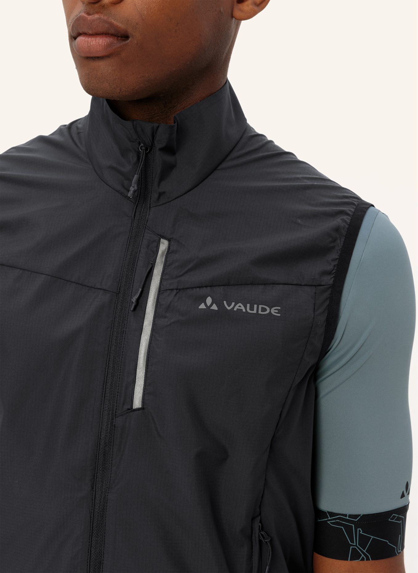 VAUDE Radweste M KURO AIR VEST: SCHWARZ