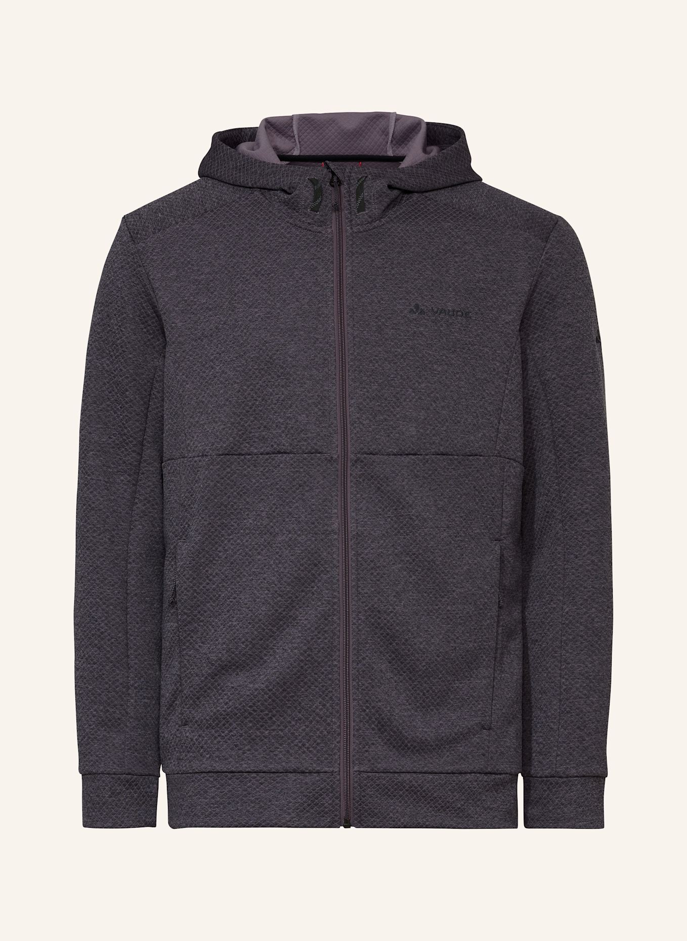 VAUDE Fleecejacke M NEYLAND HIKING HOODY: LILA