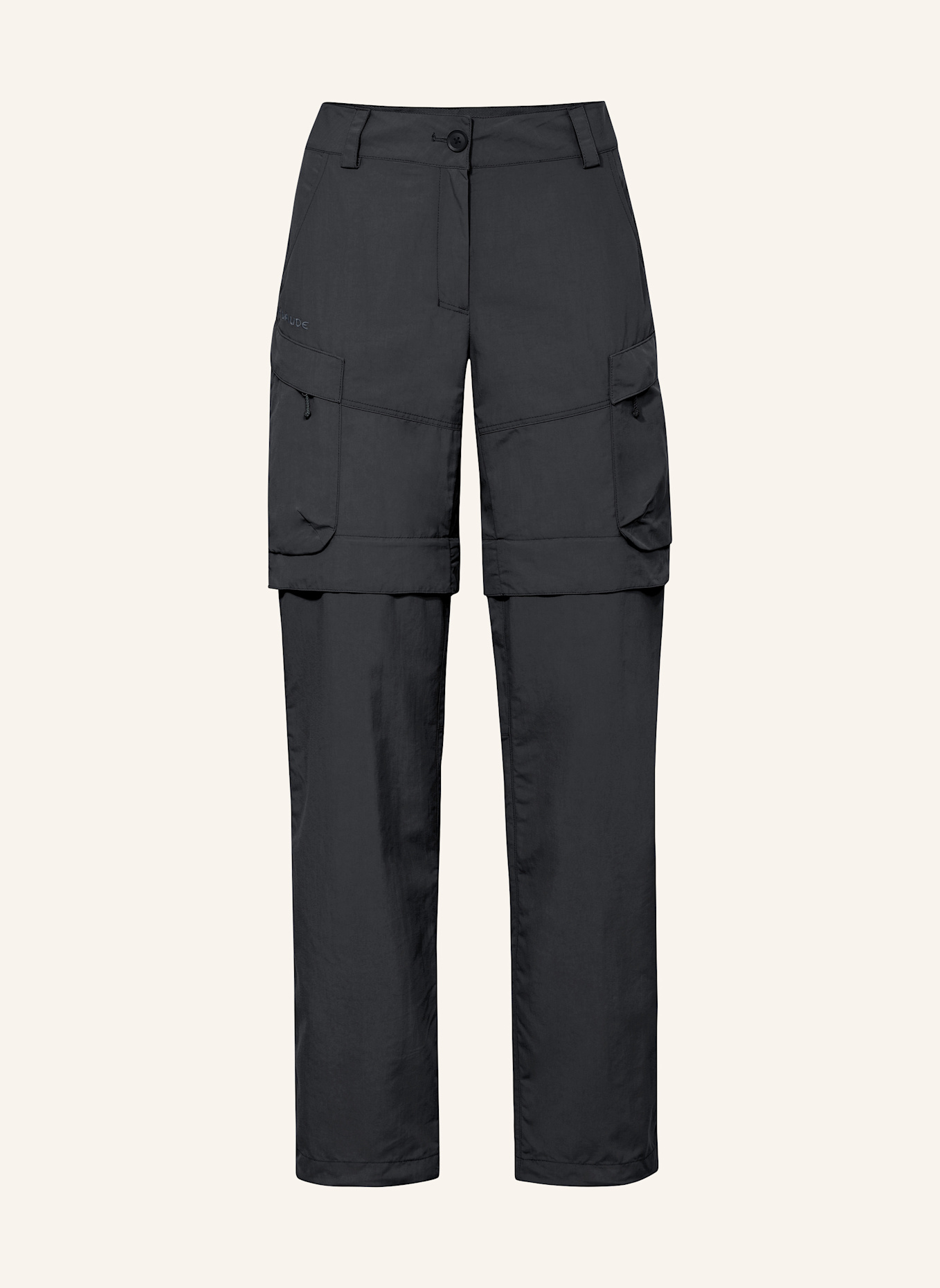 VAUDE Zipp-off-Hose NEYLAND: SCHWARZ
