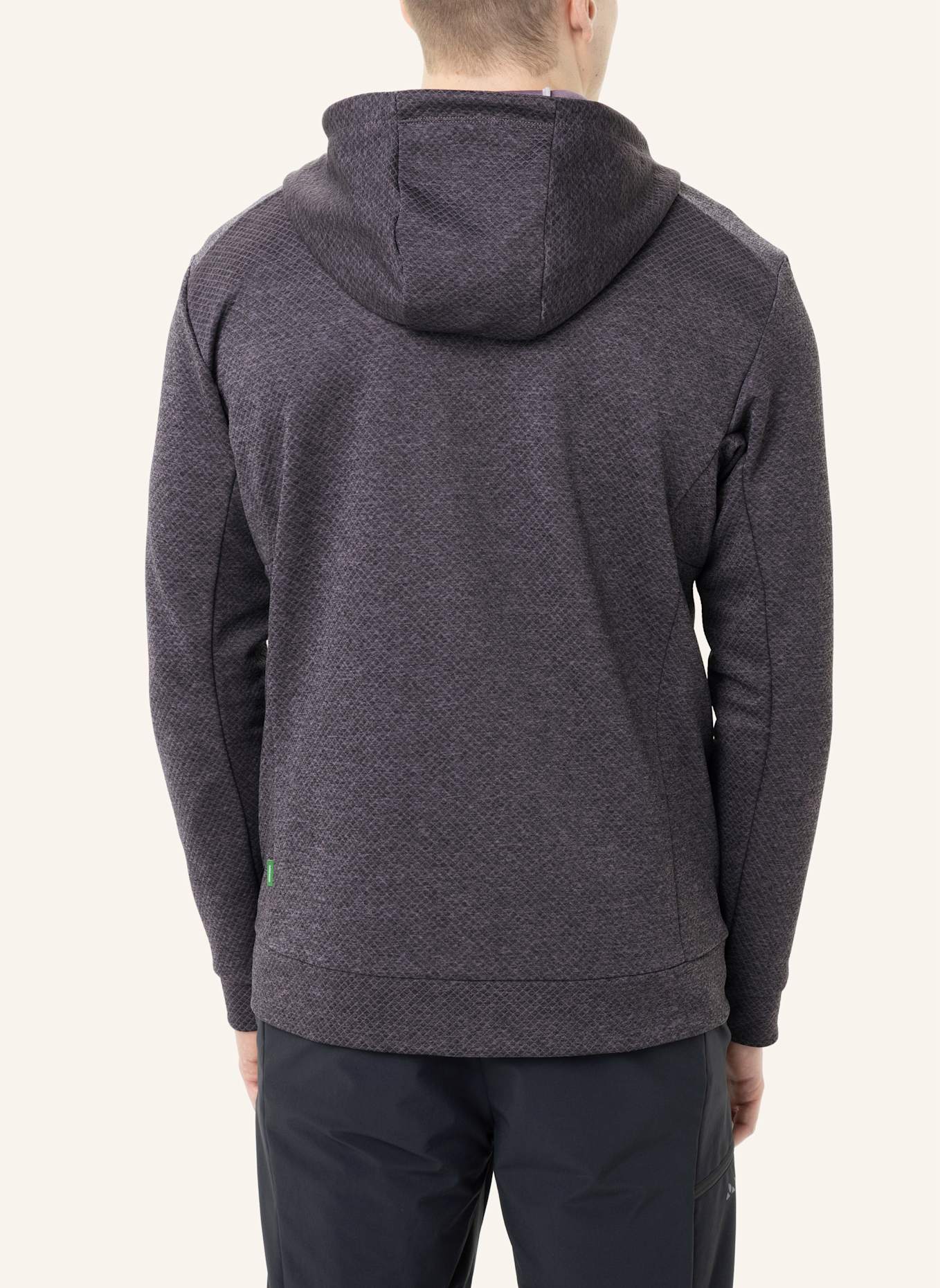 VAUDE Fleecejacke M NEYLAND HIKING HOODY: LILA