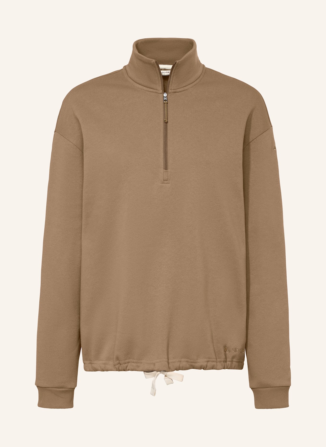 VAUDE Pullover W REDMONT HZ PULLOVER: BRAUN