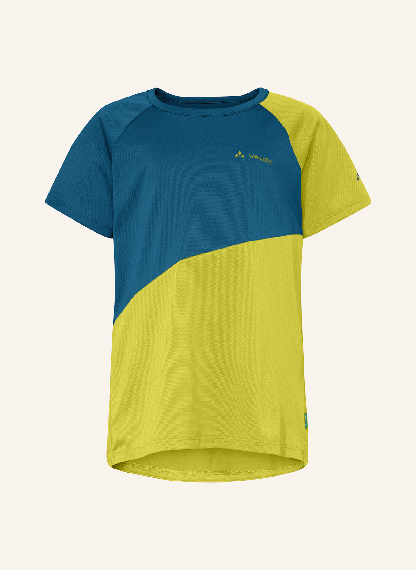 VAUDE Radshirt KIDS MOAB T-SHIRT II: HELLGRÜN