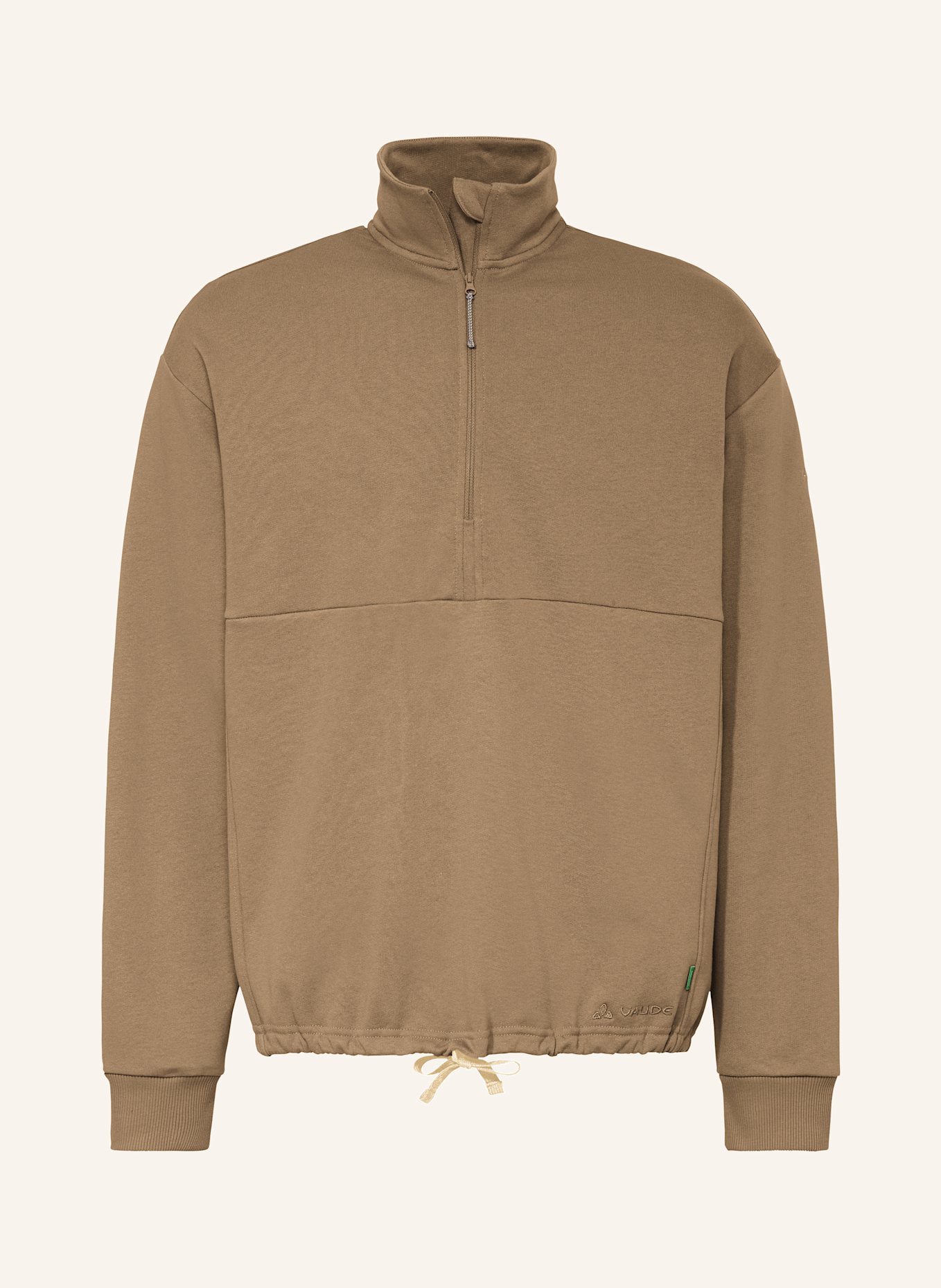 VAUDE Pullover M REDMONT HZ PULLOVER: BRAUN