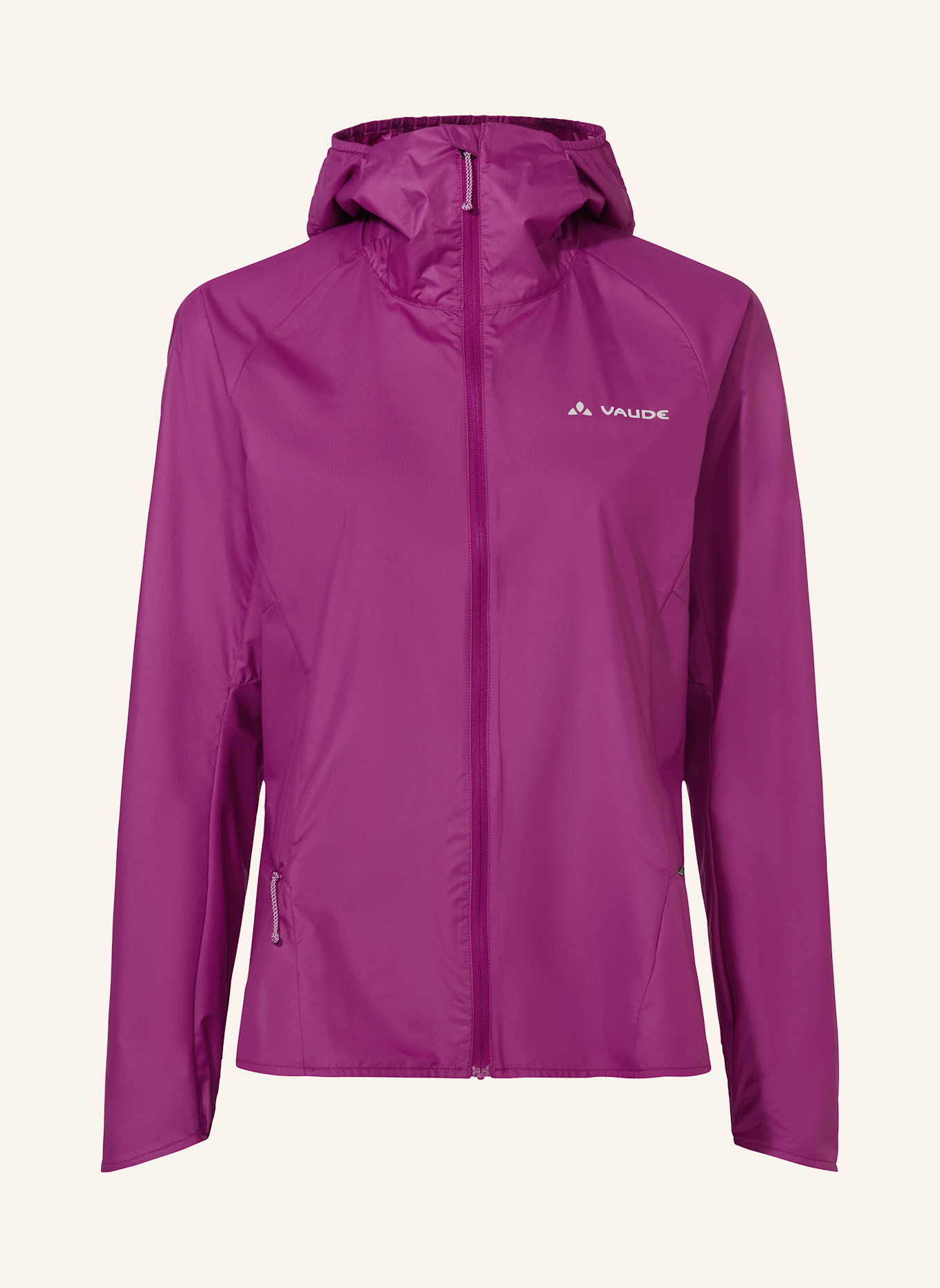 VAUDE Outdoor-Jacke W SCOPI WIND JACKET: PINK/ FUCHSIA