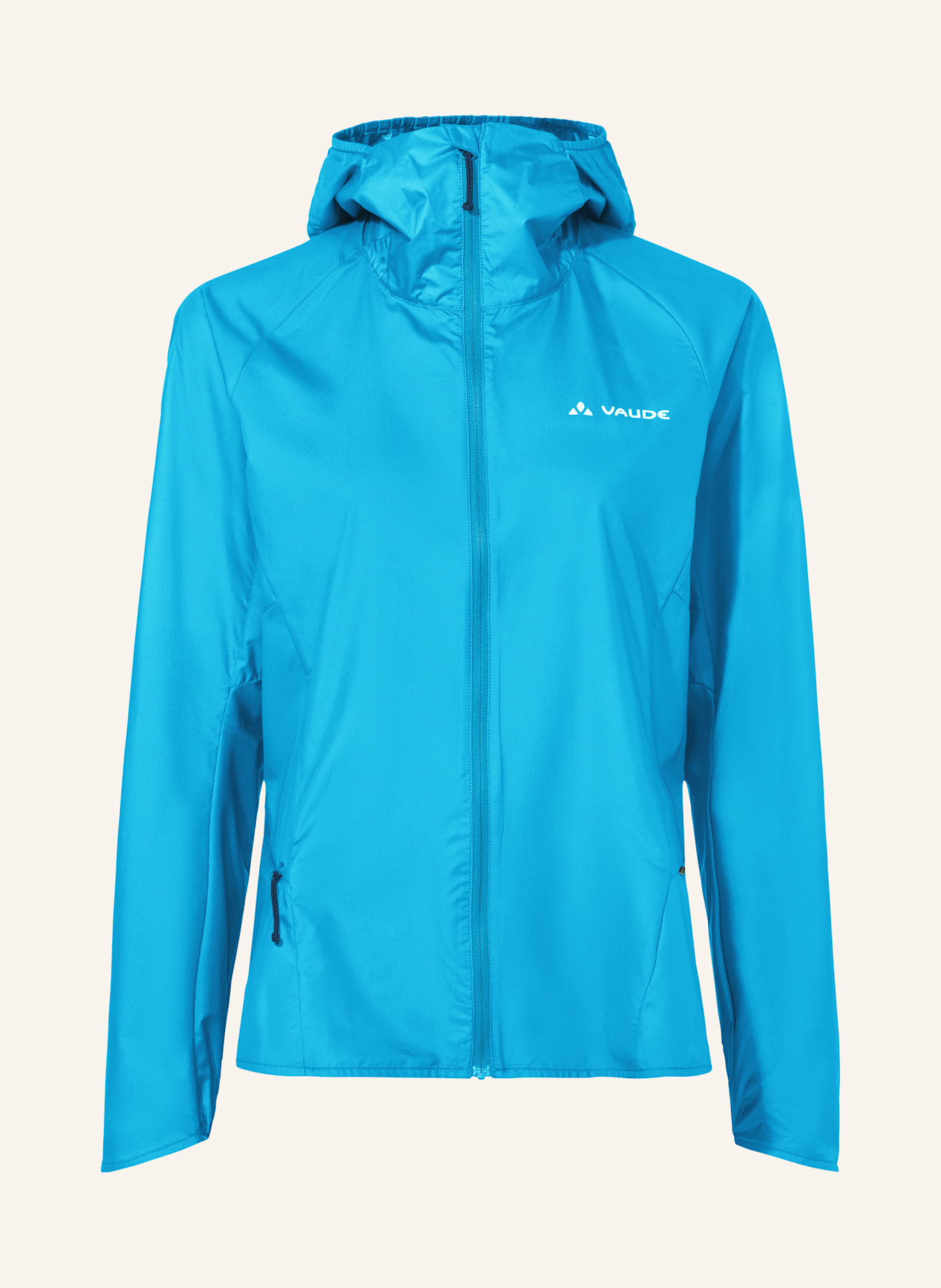 VAUDE Outdoor-Jacke W SCOPI WIND JACKET: BLAU