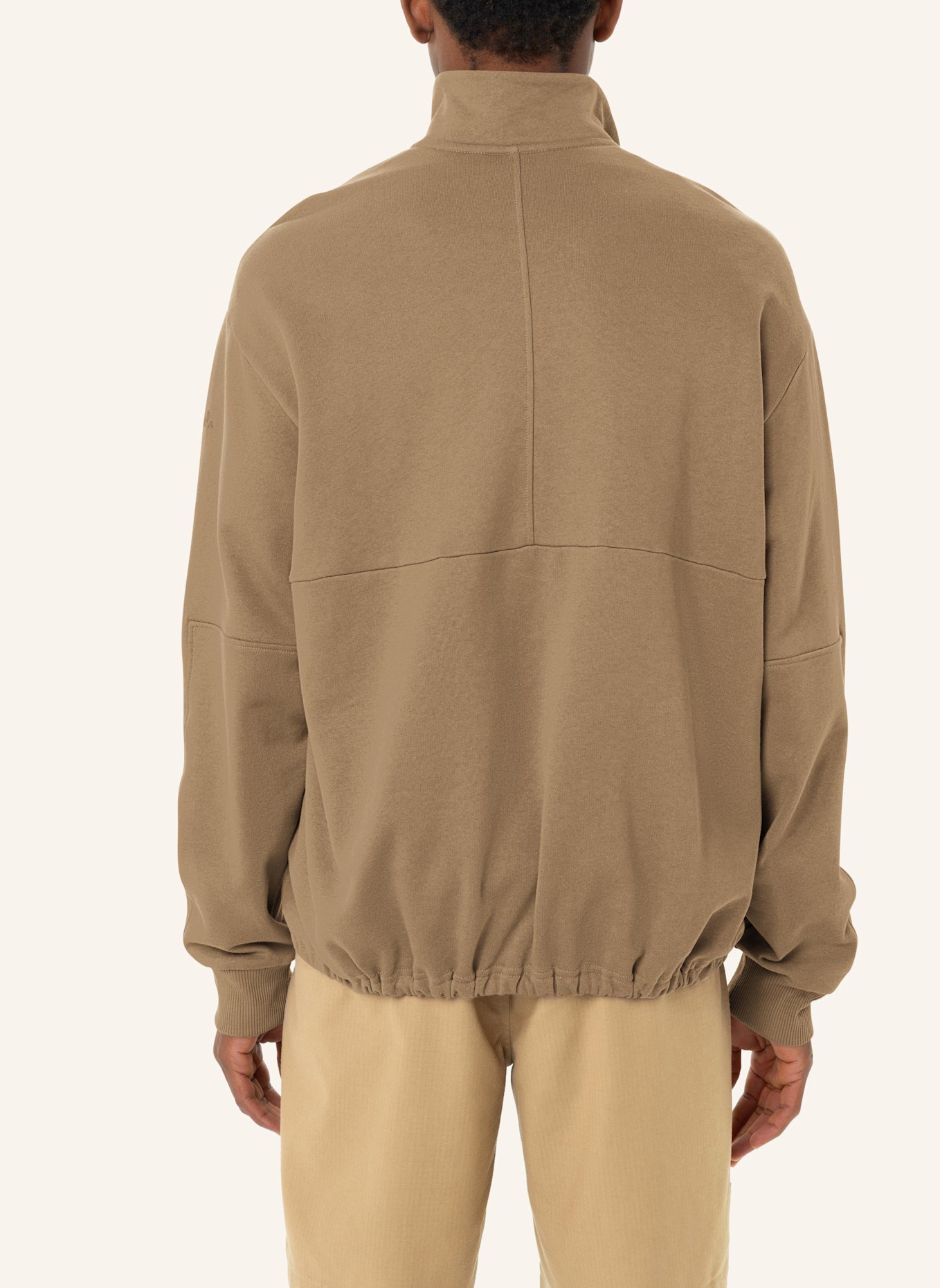 VAUDE Pullover M REDMONT HZ PULLOVER: BRAUN