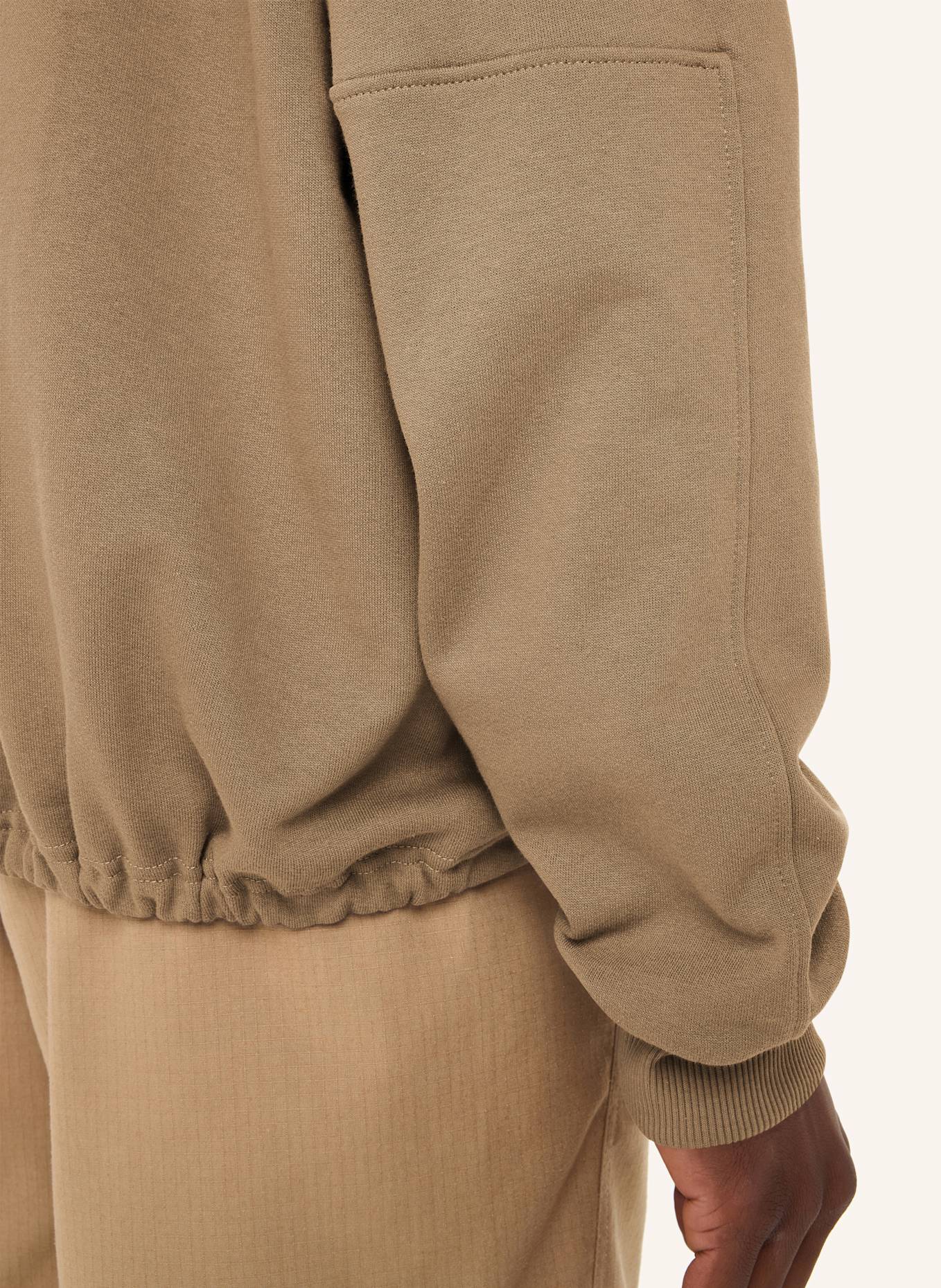 VAUDE Pullover M REDMONT HZ PULLOVER: BRAUN