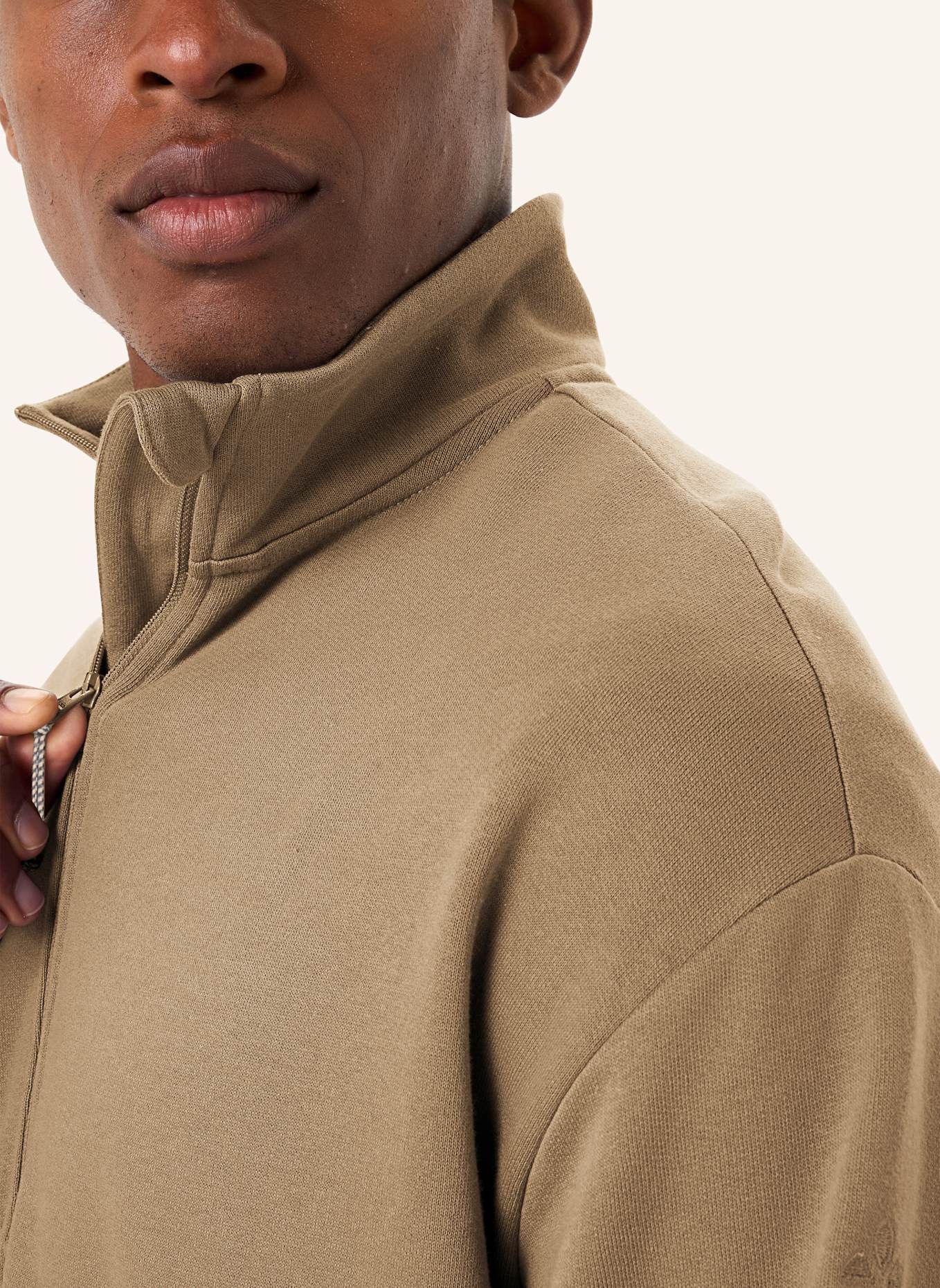 VAUDE Pullover M REDMONT HZ PULLOVER: BRAUN