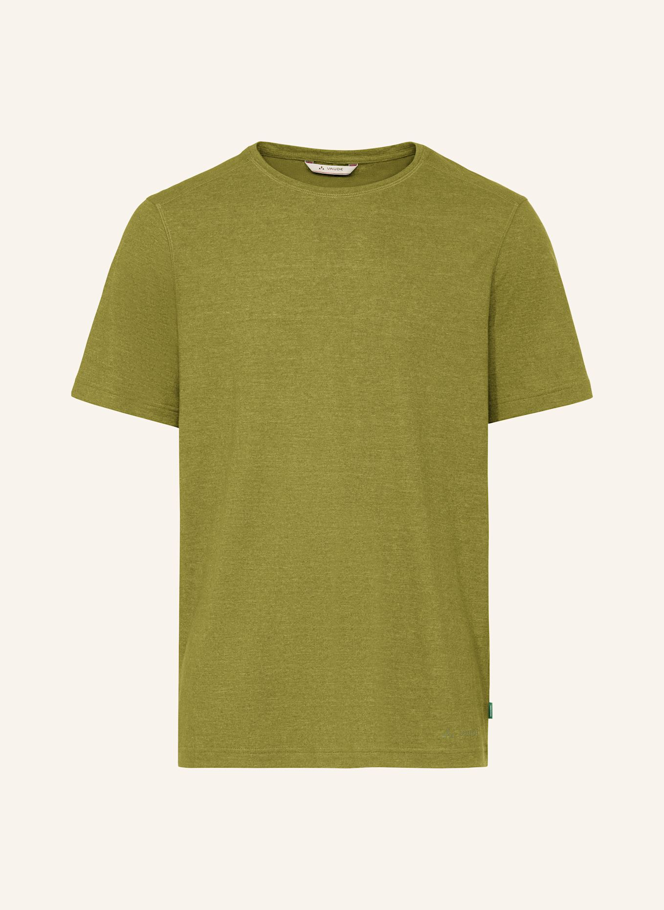 VAUDE Funktionsshirt M REDMONT HEMP T-SHIRT: GRÜN