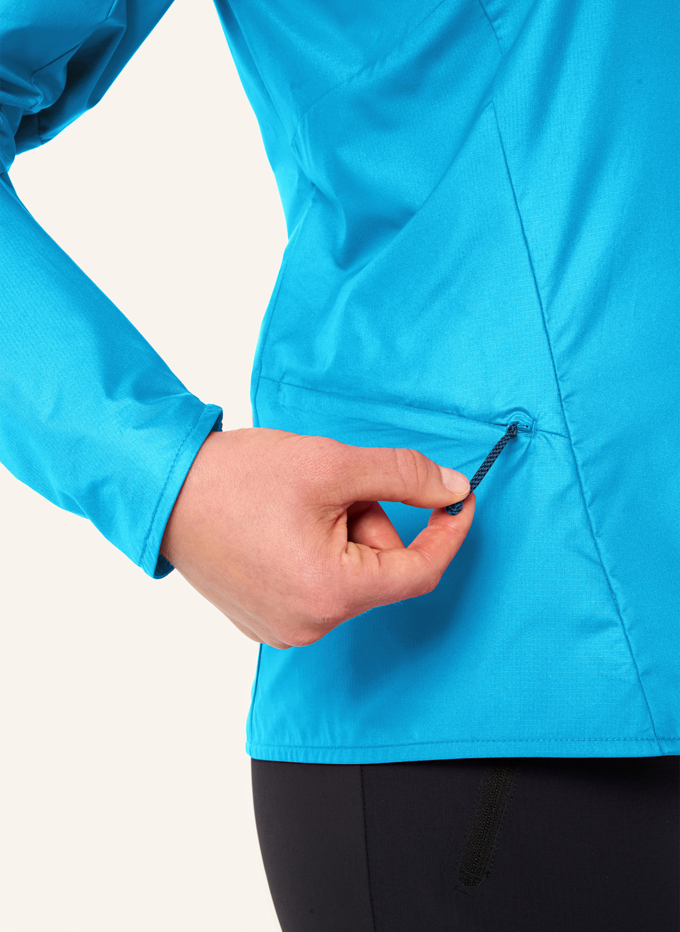 VAUDE Outdoor-Jacke W SCOPI WIND JACKET: BLAU