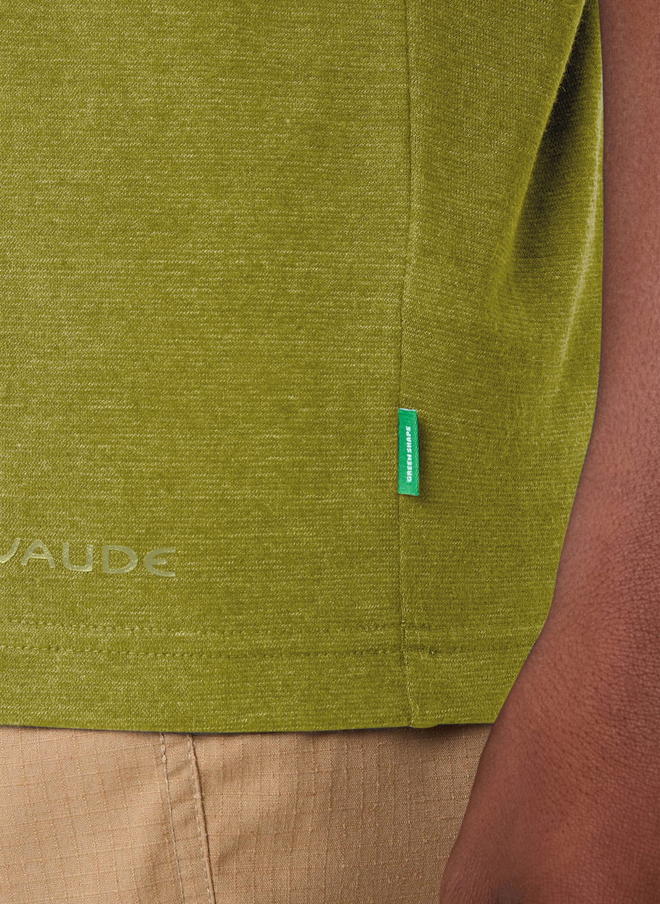 VAUDE Funktionsshirt M REDMONT HEMP T-SHIRT: GRÜN