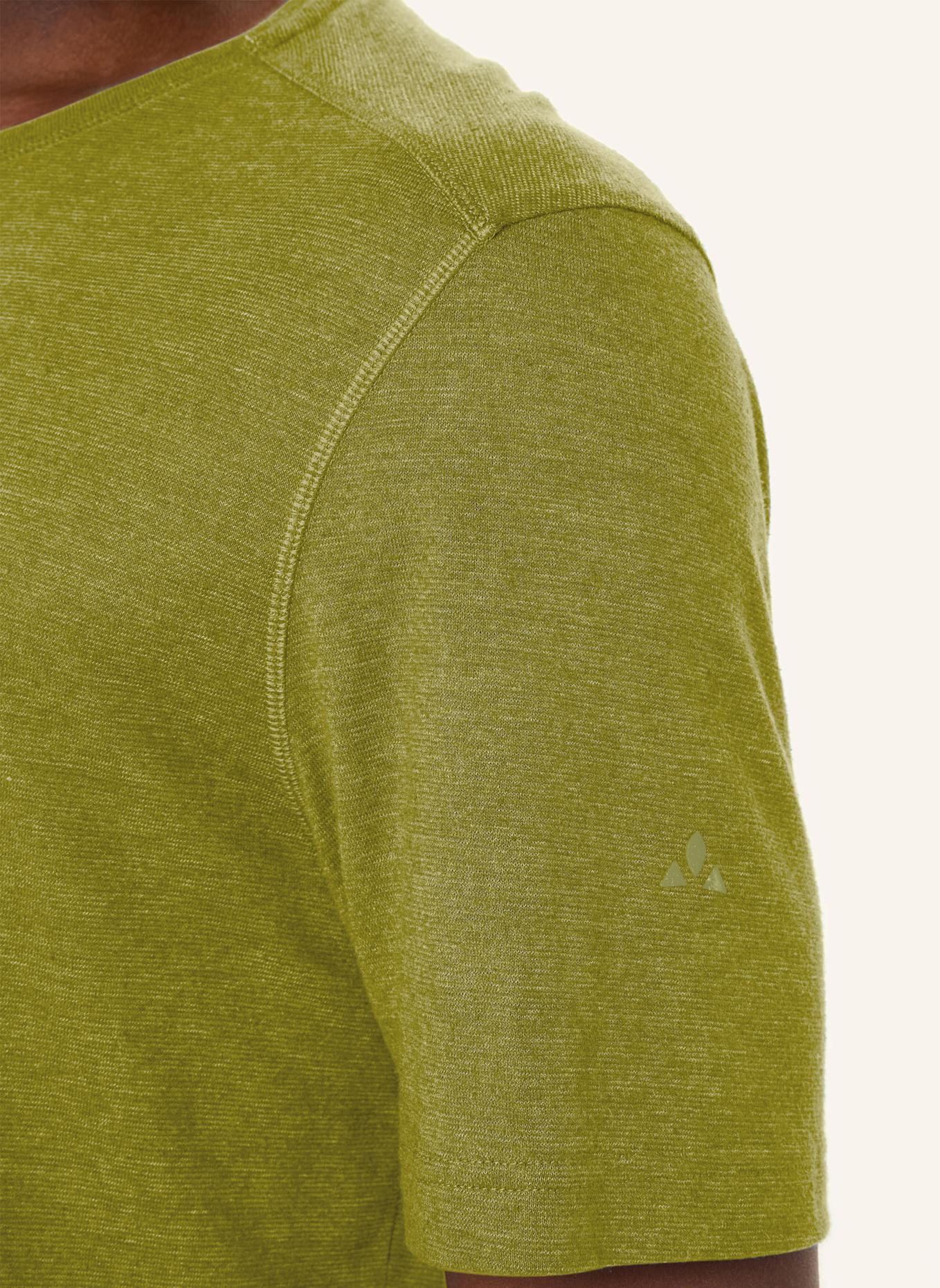 VAUDE Funktionsshirt M REDMONT HEMP T-SHIRT: GRÜN