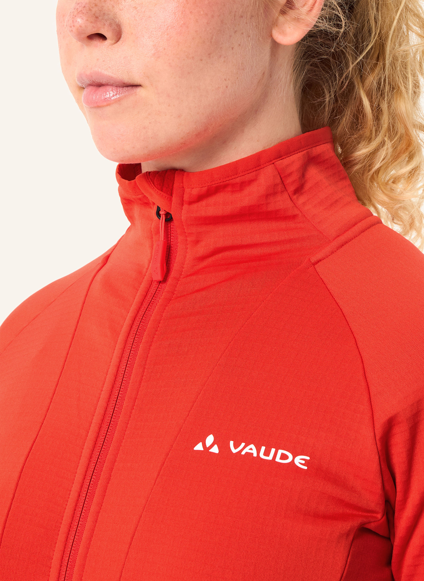 VAUDE Fleecejacke MONVISO: ROT