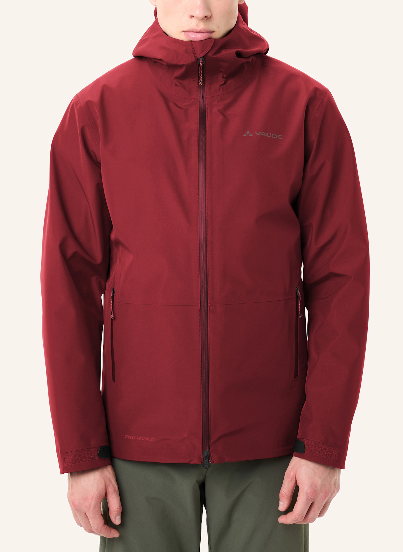 VAUDE Funktionsjacke ELOPE 3L: ROT