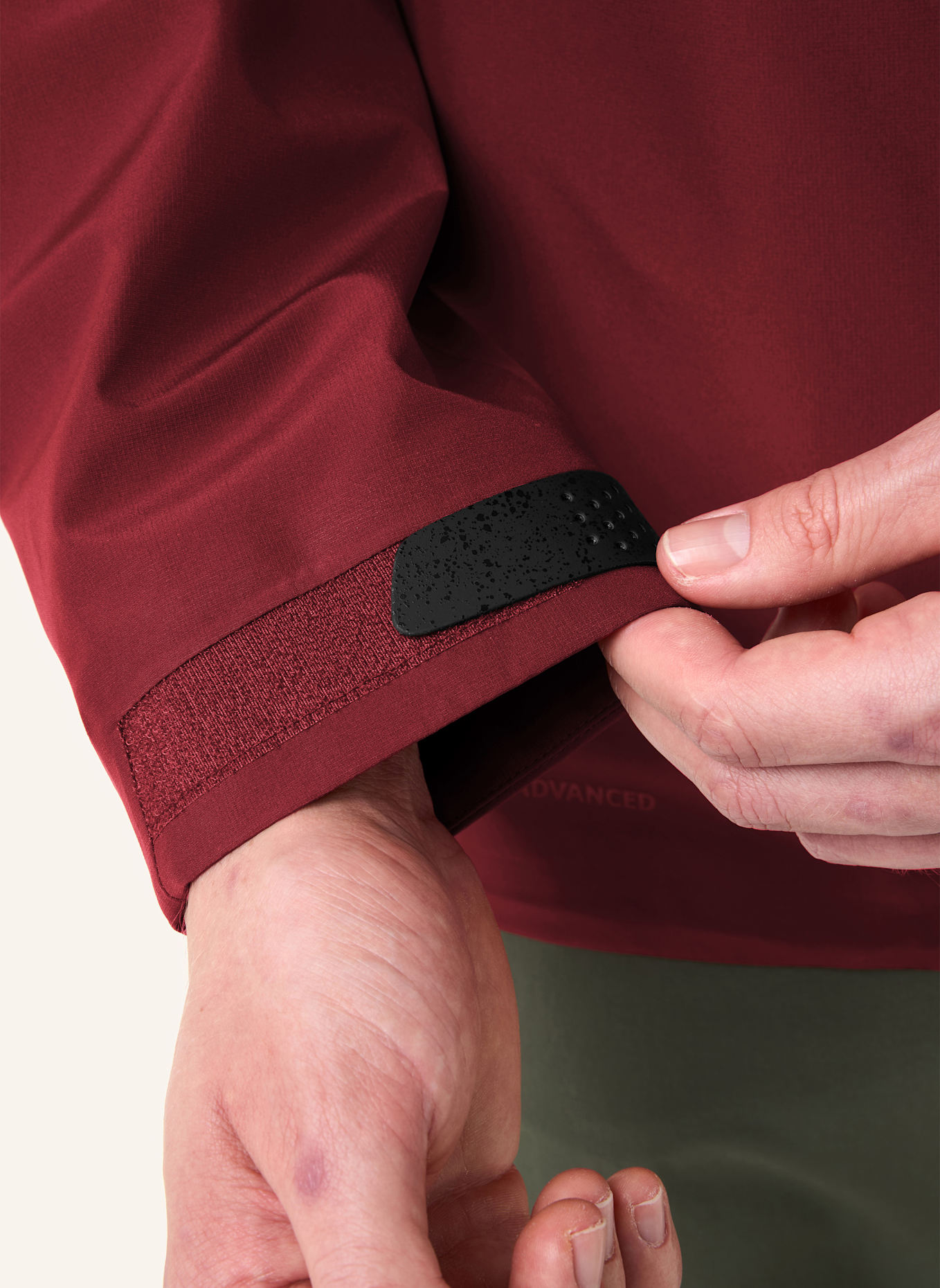 VAUDE Funktionsjacke ELOPE 3L: ROT