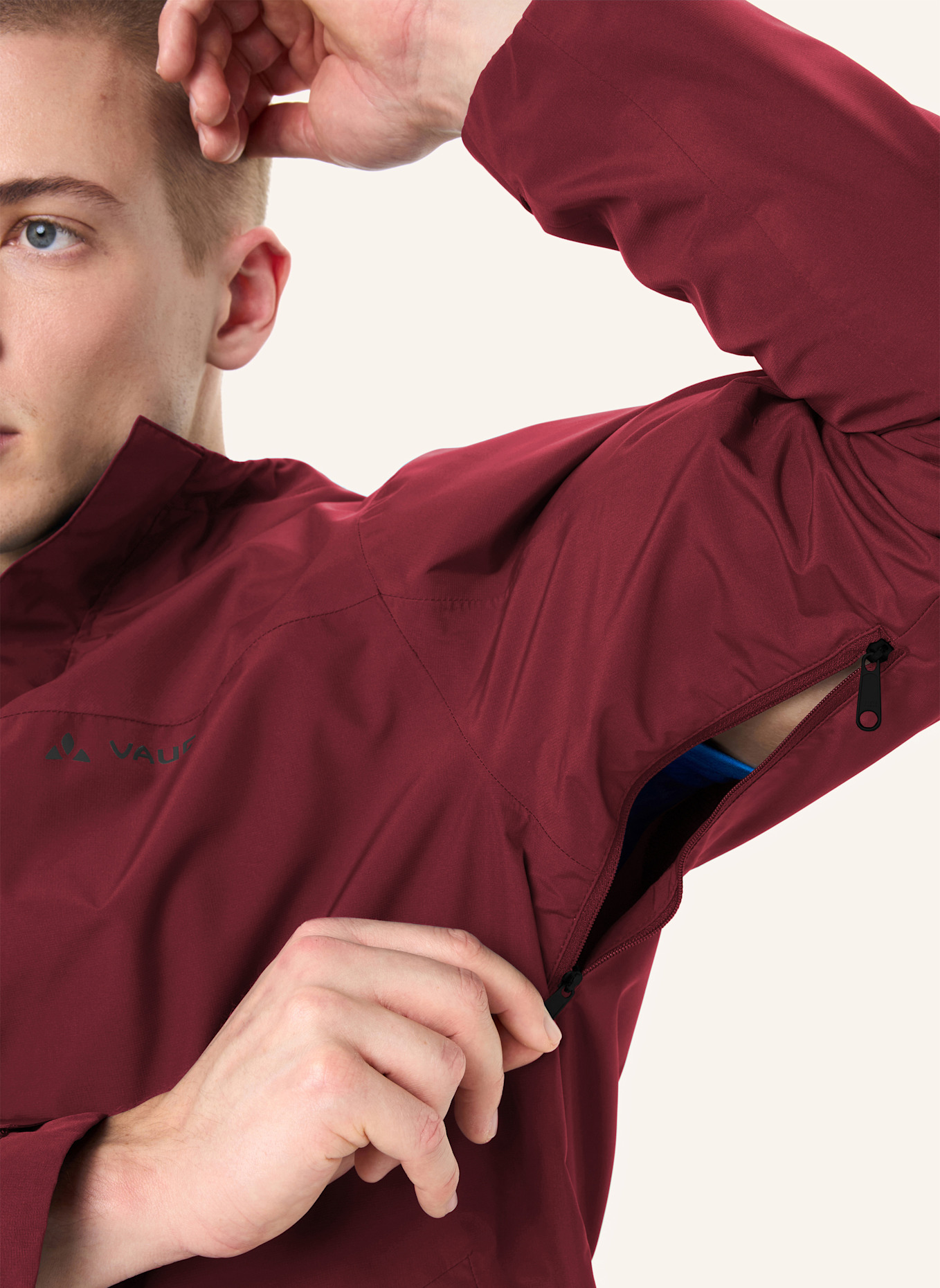 VAUDE Funktionsjacke STRATHCONA: ROT