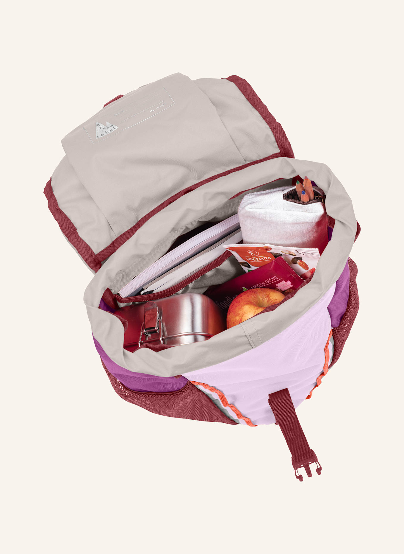 VAUDE Rucksack PUCK 10: HELLLILA/ HELLROSA