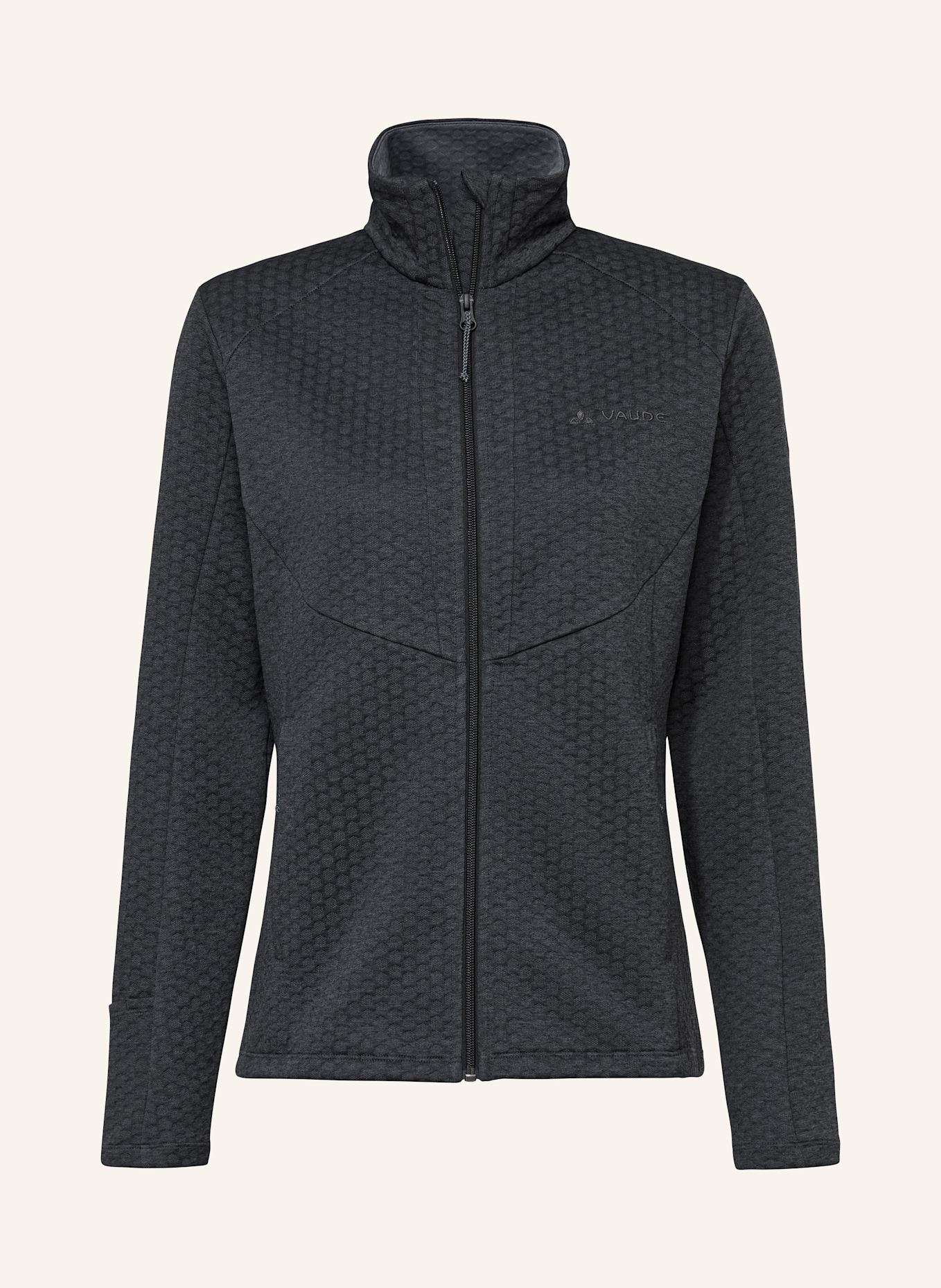 VAUDE Fleecejacke SKOMER: SCHWARZ