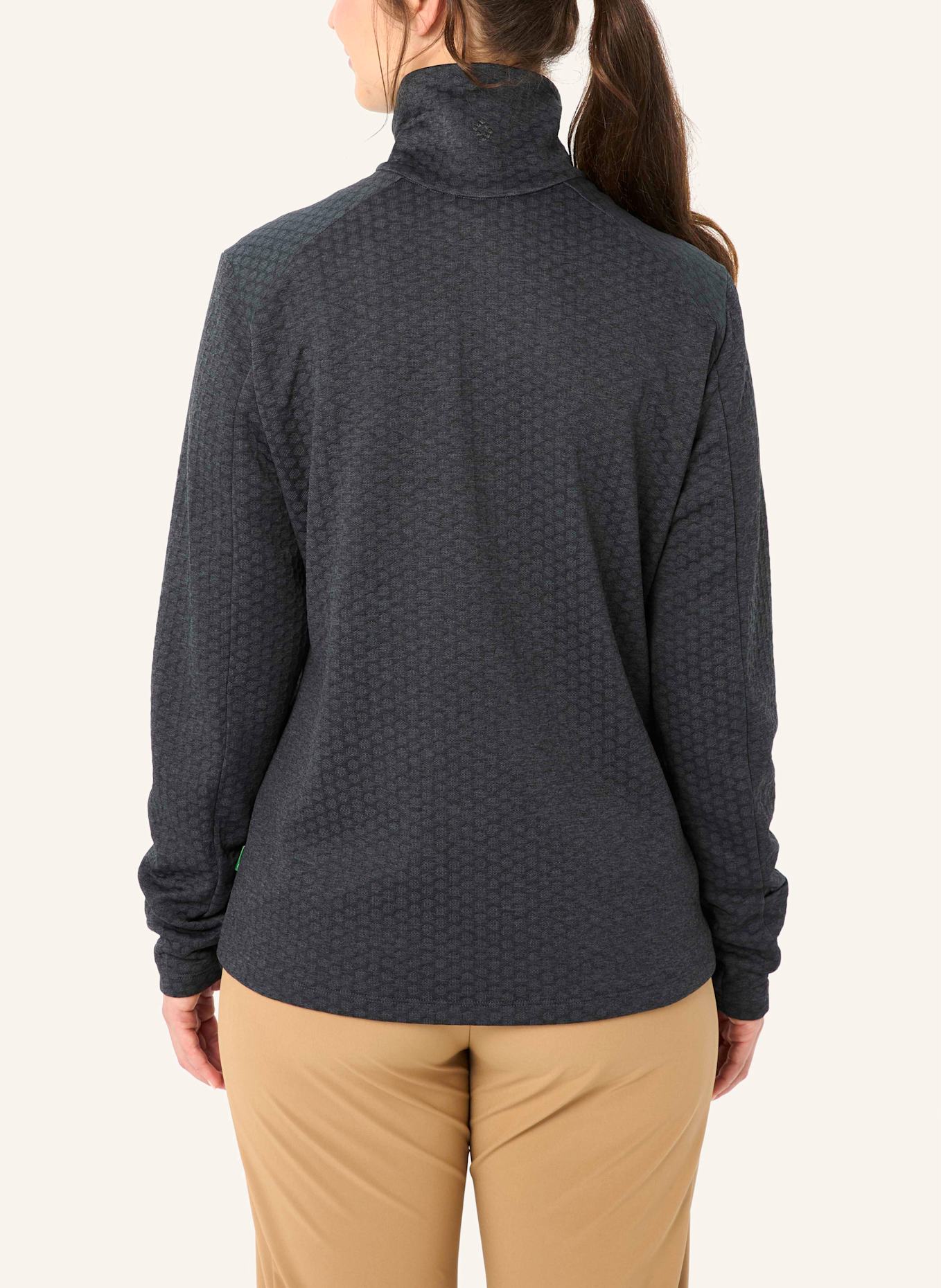 VAUDE Fleecejacke SKOMER: SCHWARZ