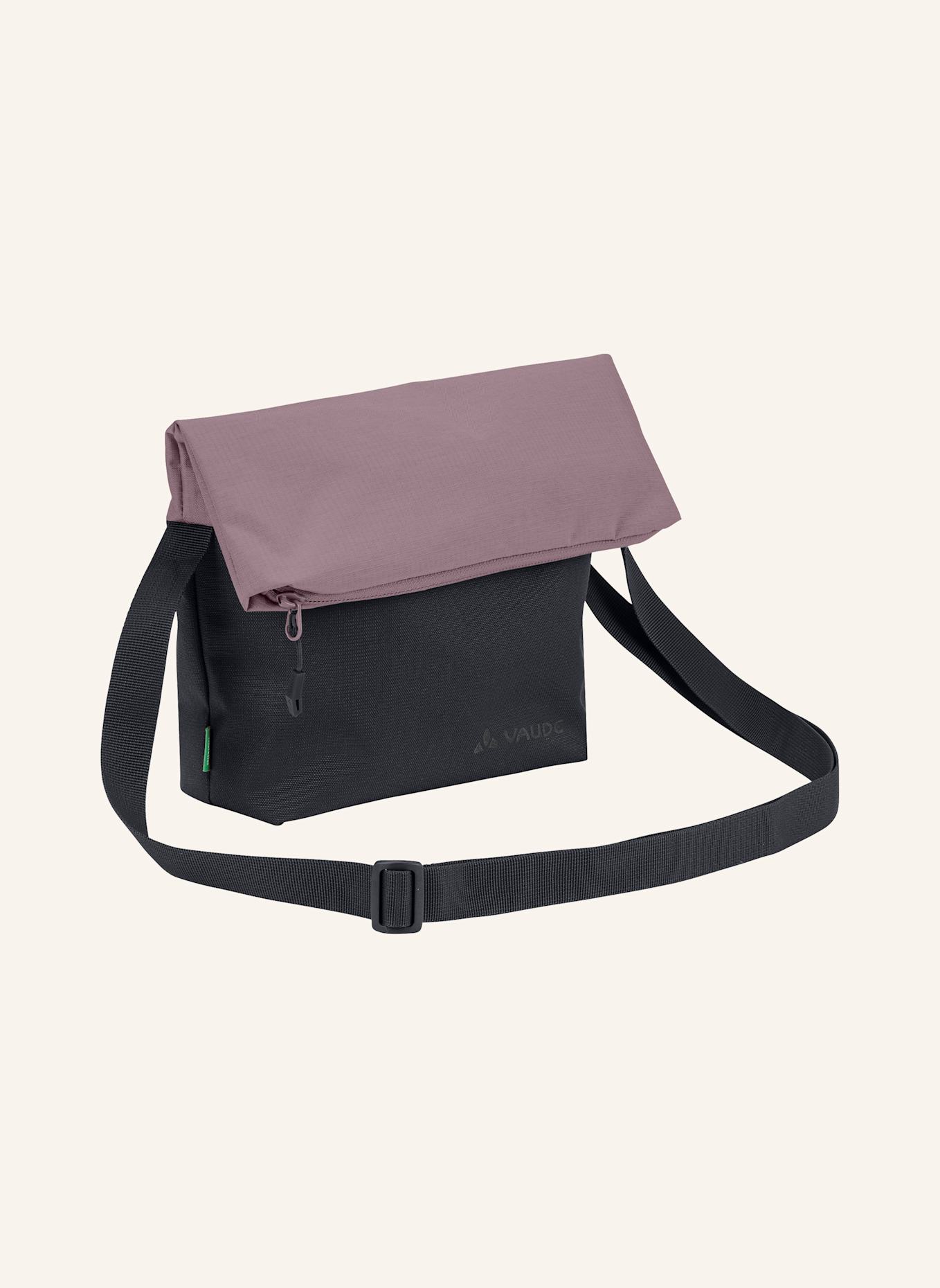 VAUDE Schultertasche HEKA II: SCHWARZ/ LILA