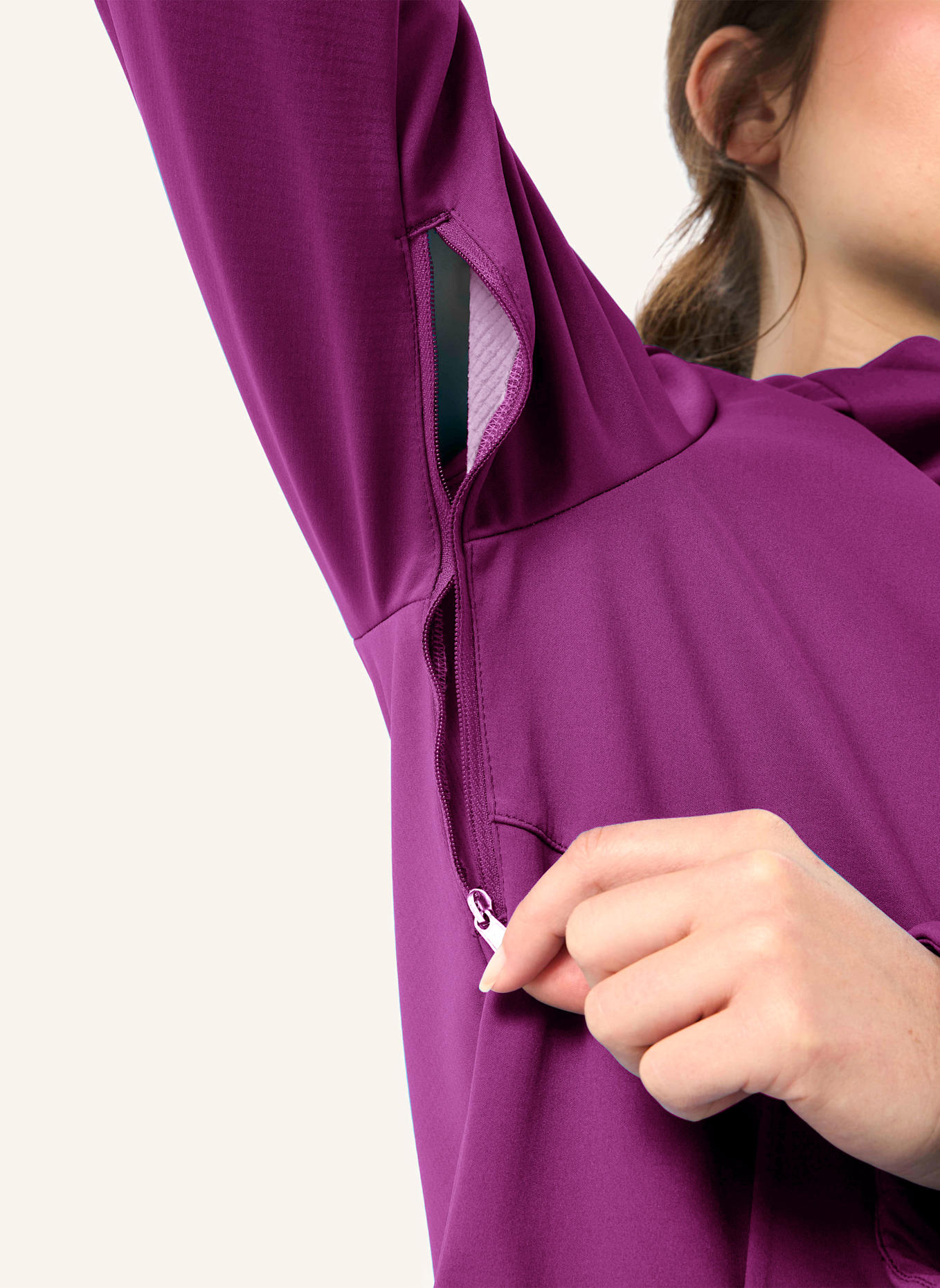 VAUDE Softshell-Jacke ALL YEAR ELOPE II: PINK/ FUCHSIA