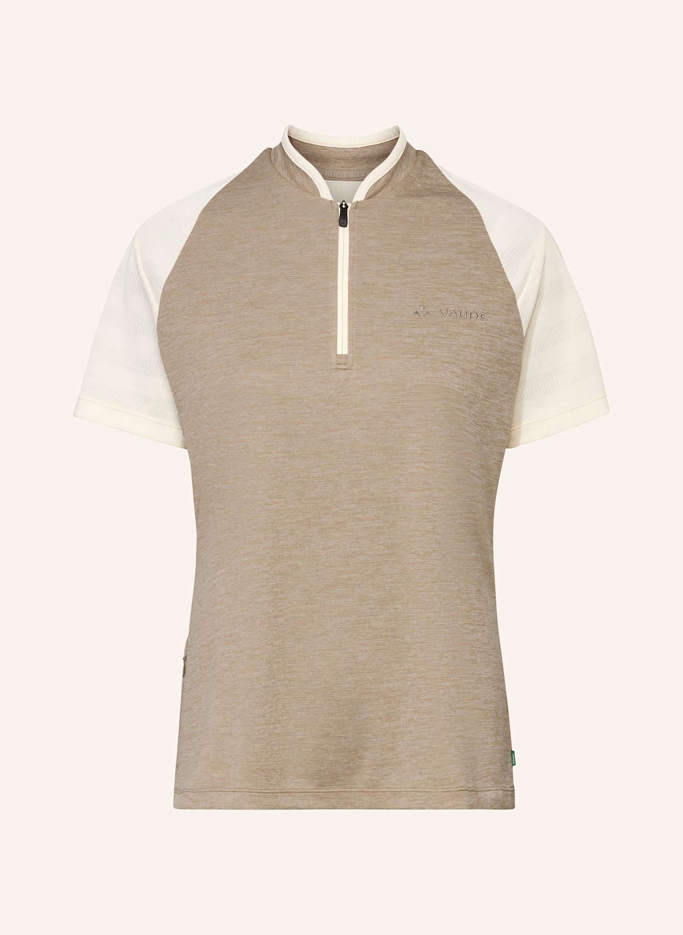 VAUDE Radshirt TAMARO IV: BEIGE
