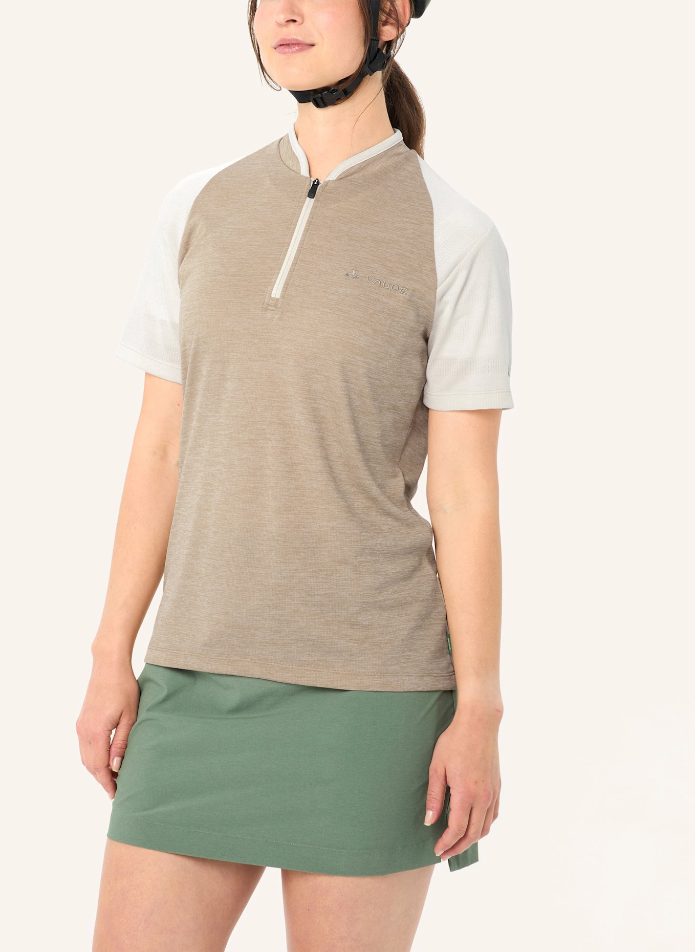 VAUDE Radshirt TAMARO IV: BEIGE
