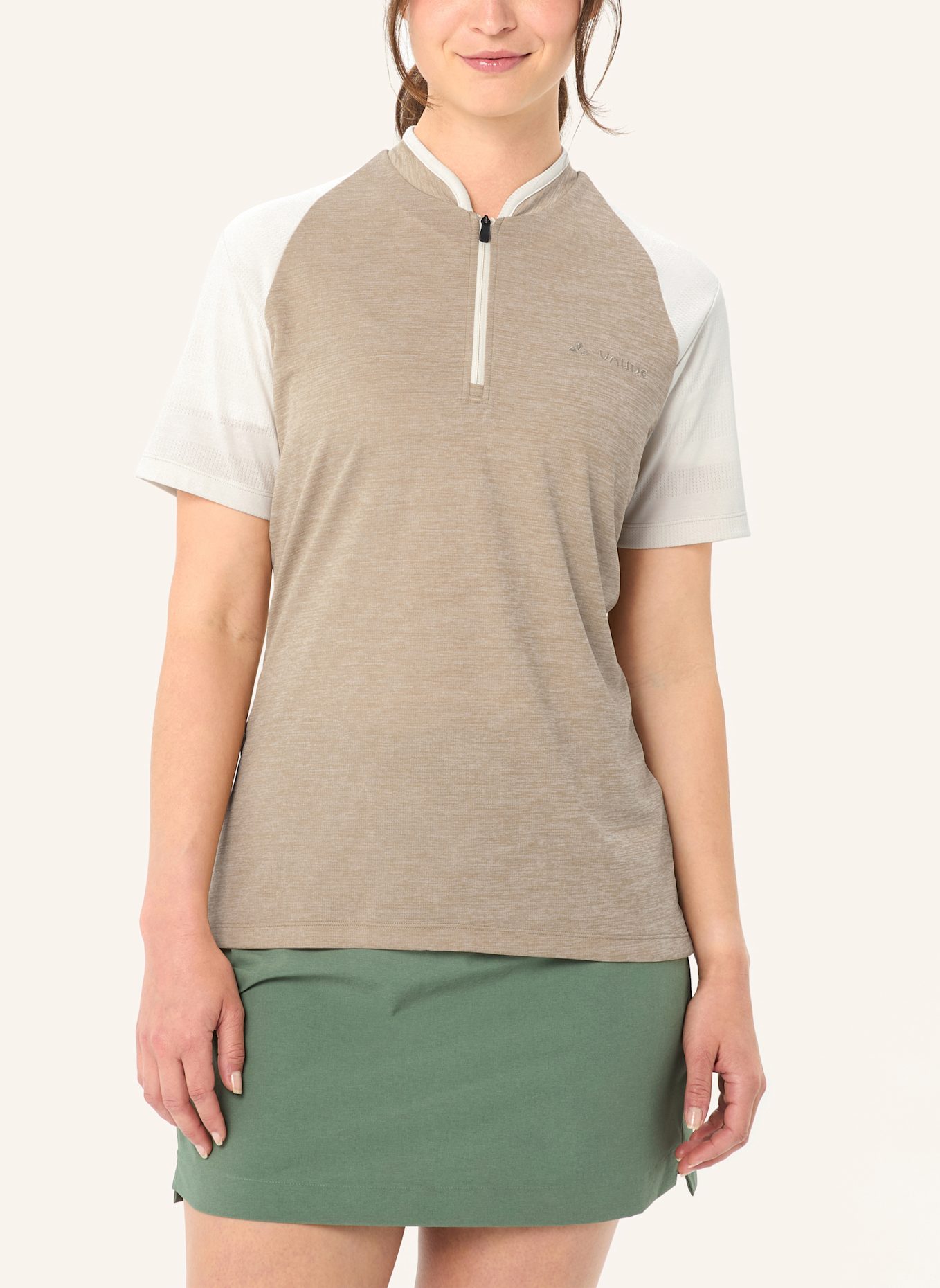 VAUDE Radshirt TAMARO IV: BEIGE