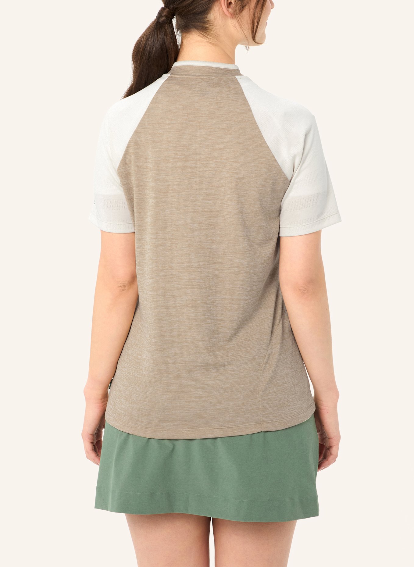 VAUDE Radshirt TAMARO IV: BEIGE