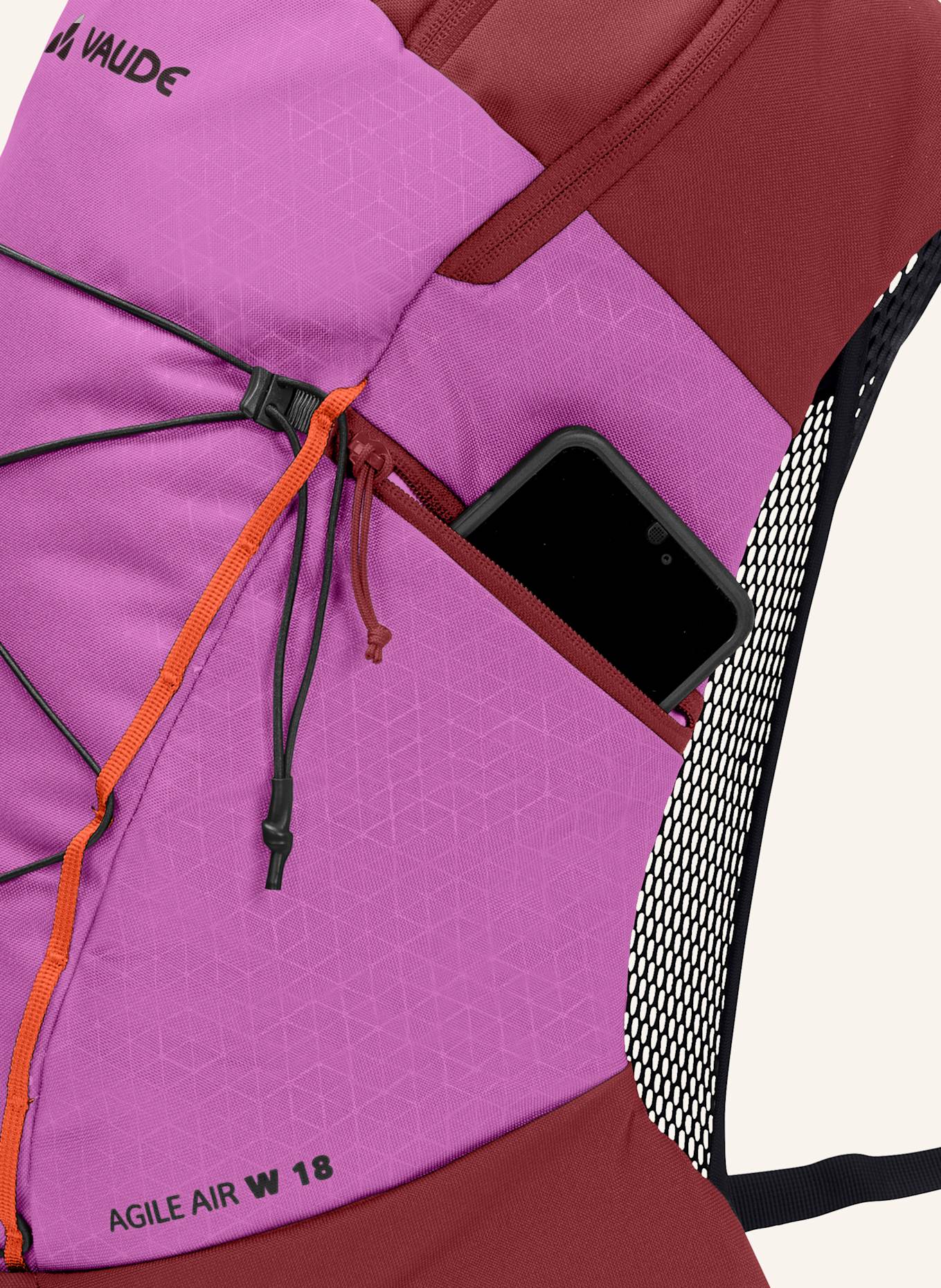 VAUDE Rucksack AGIRLE AIR 18 l: LILA