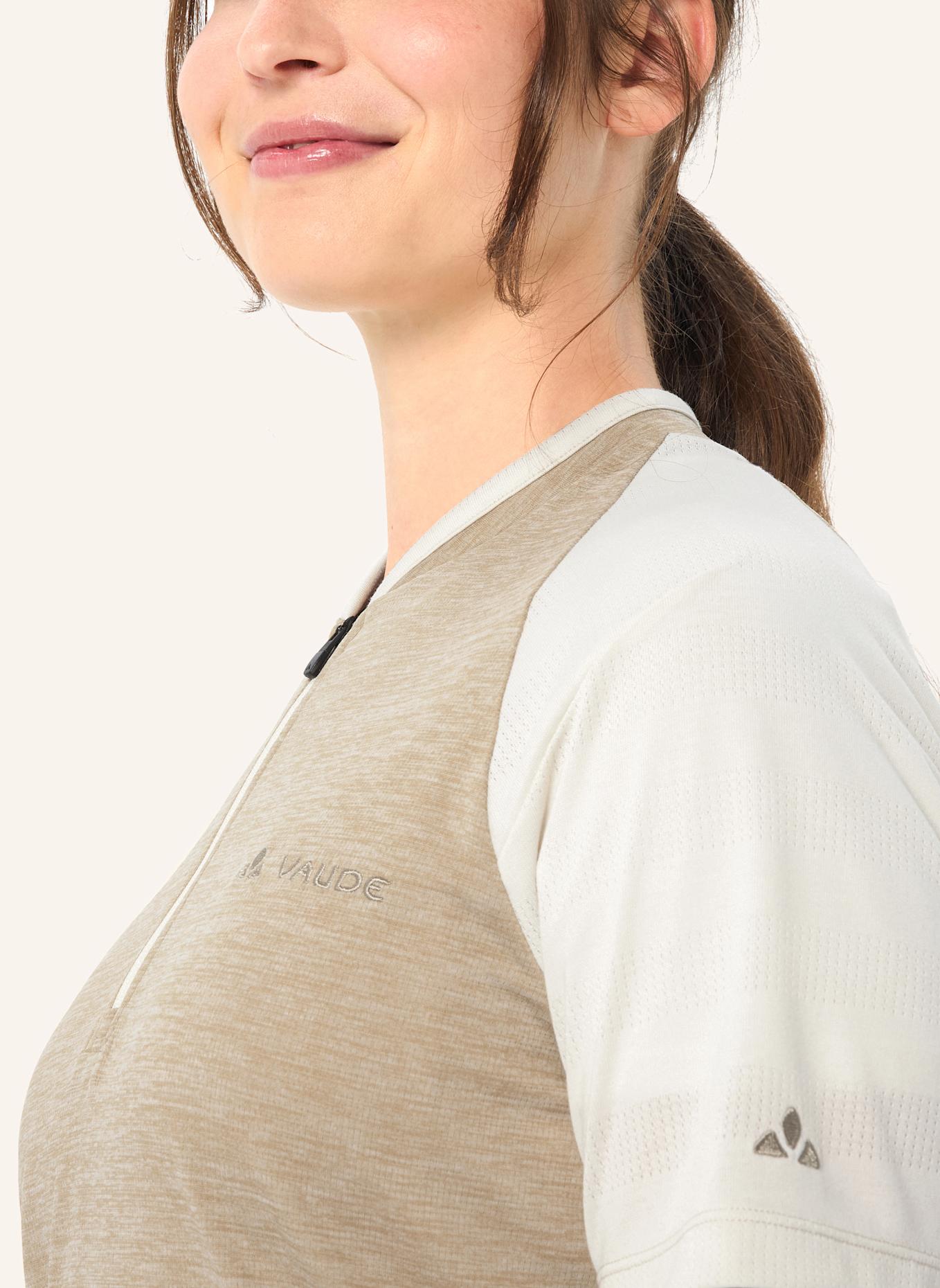 VAUDE Radshirt TAMARO IV: BEIGE
