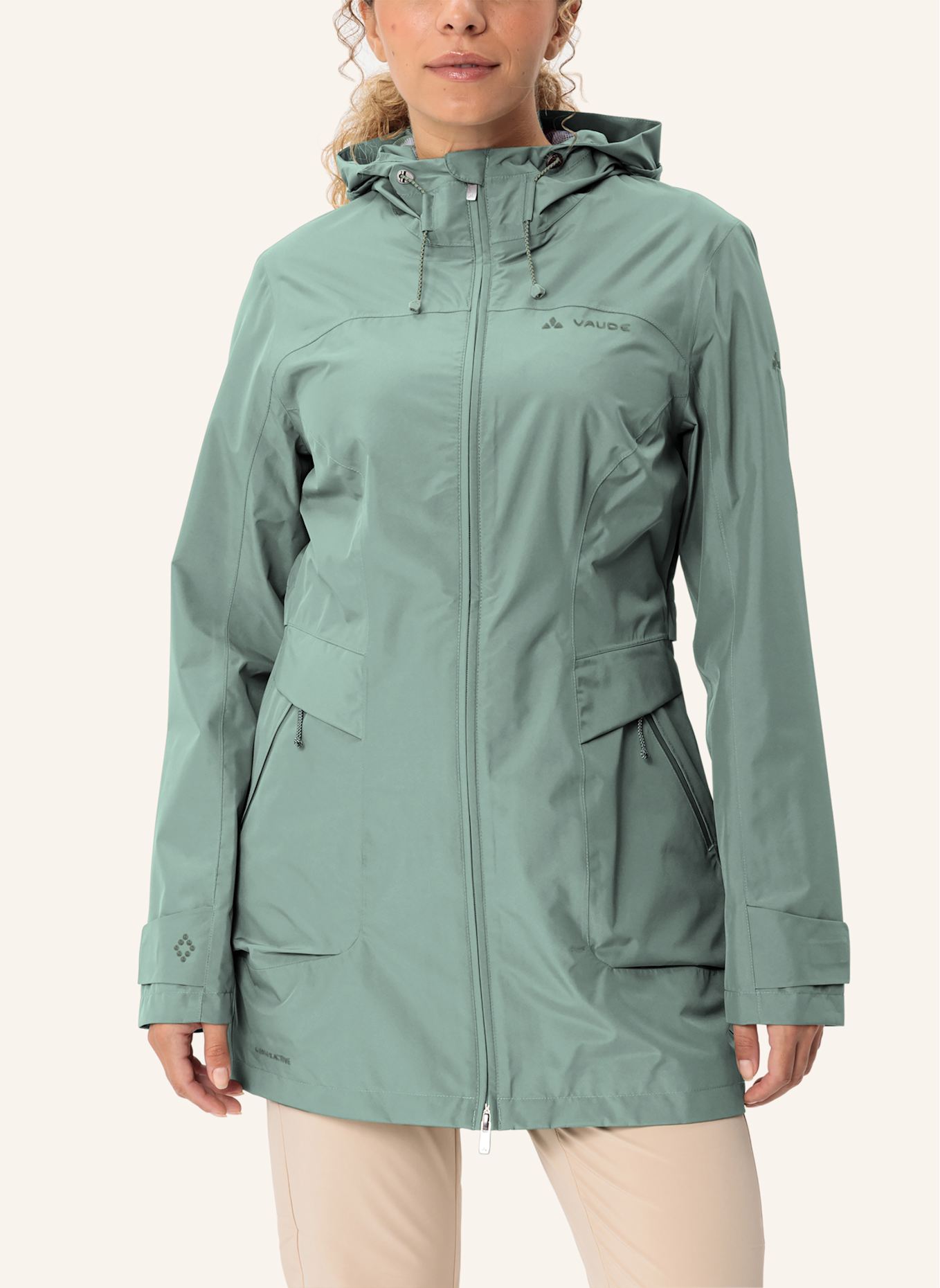 VAUDE Funktionsjacke SKOMER II: GRÜN