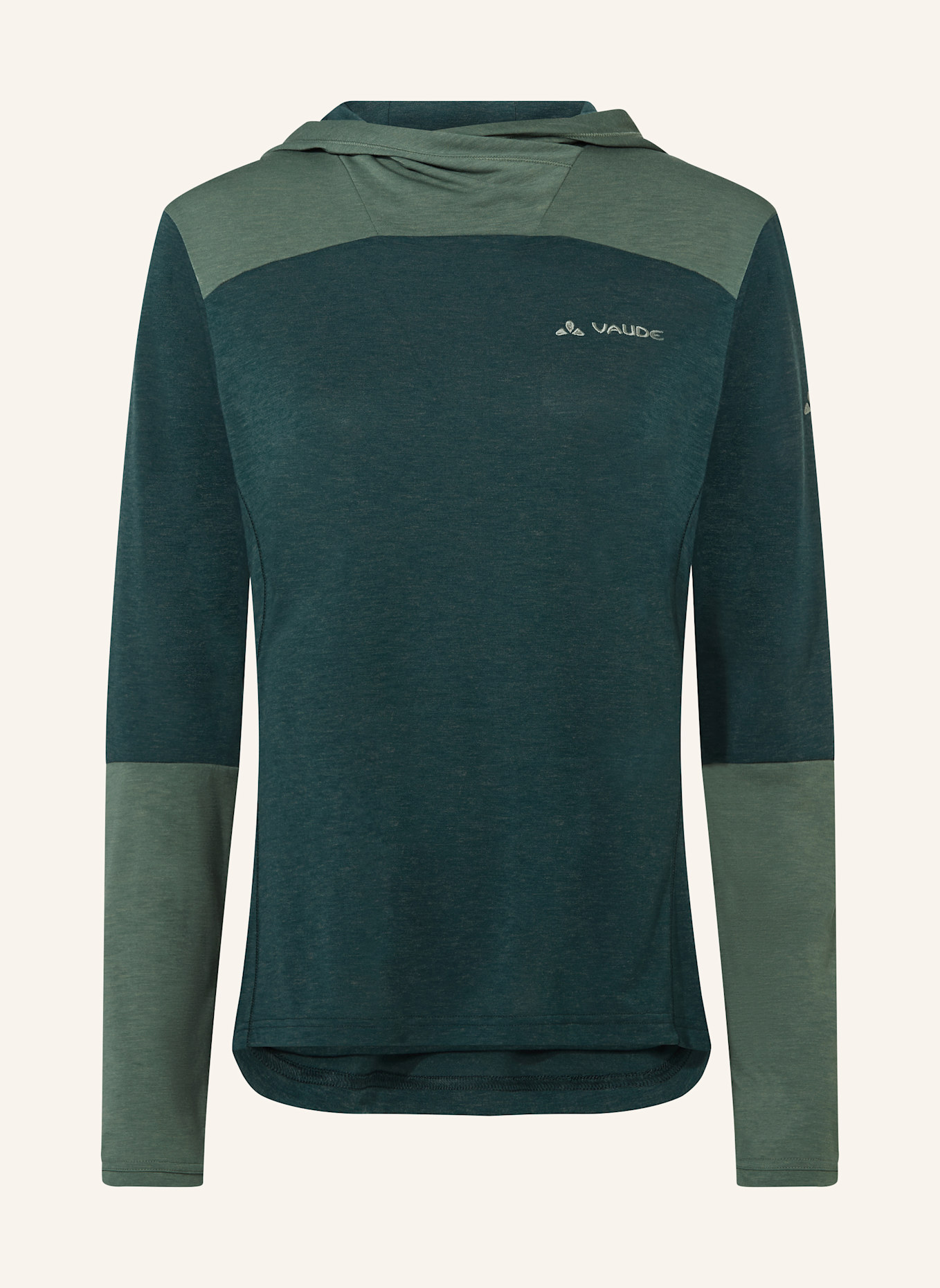 VAUDE Radshirt W TREMALZO LS SHIRT: GRÜN