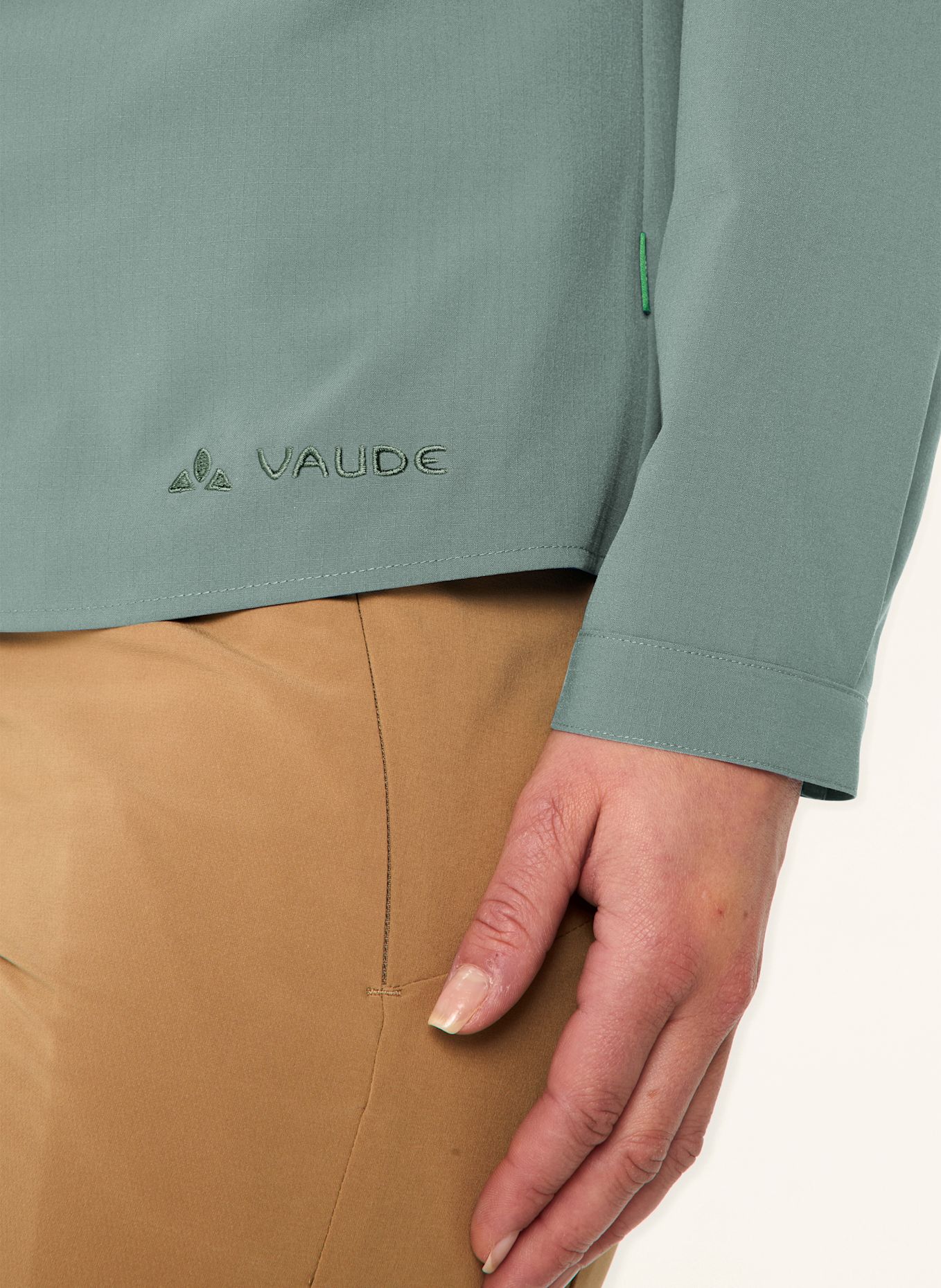 VAUDE Outdoor-Bluse ROSEMOOR: GRÜN