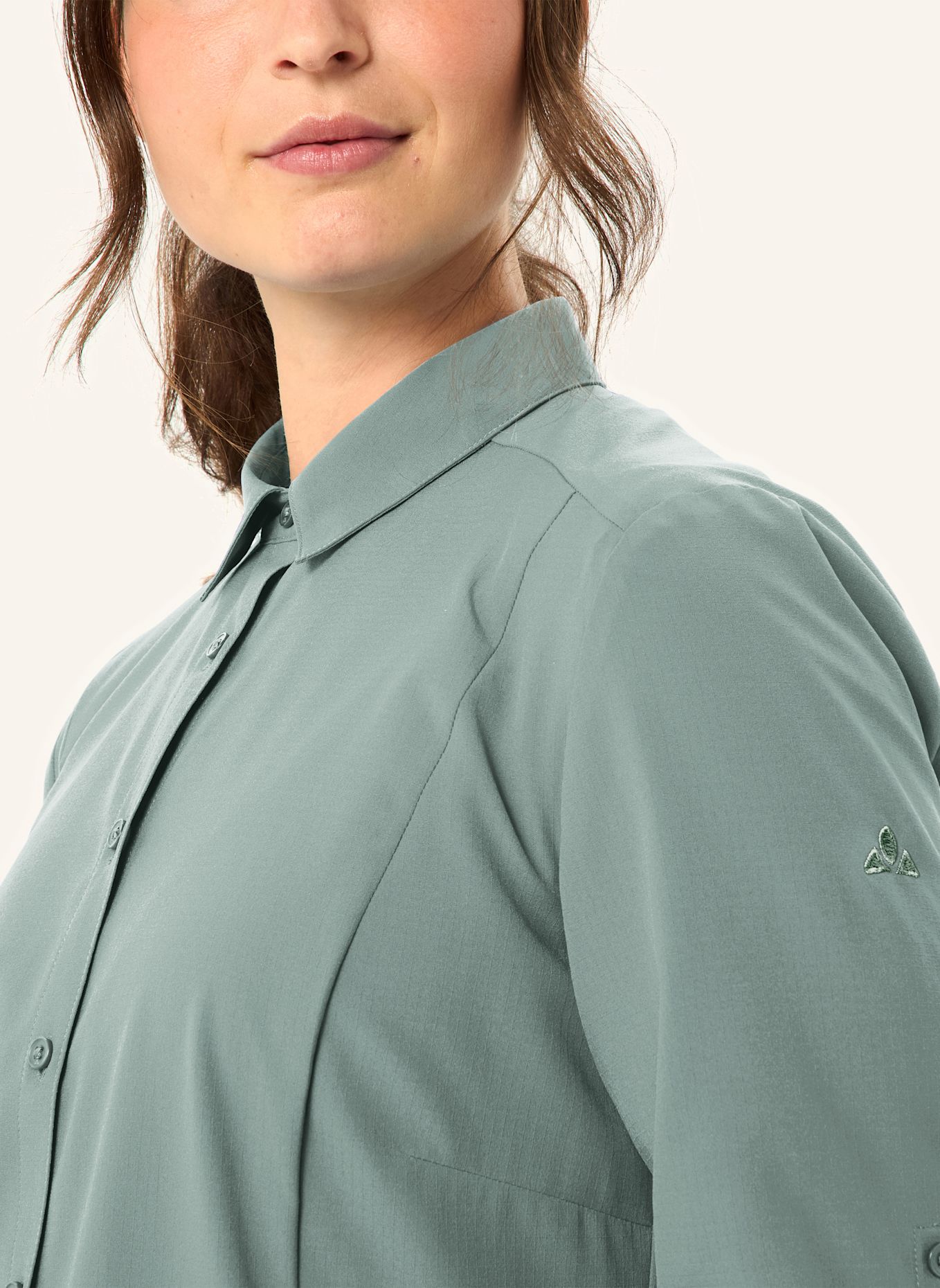 VAUDE Outdoor-Bluse ROSEMOOR: GRÜN