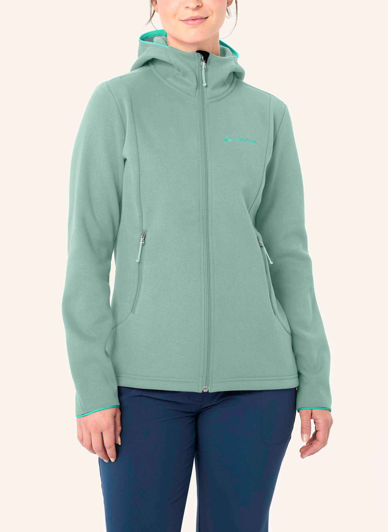 VAUDE Fleecejacke IDRIS: GRÜN