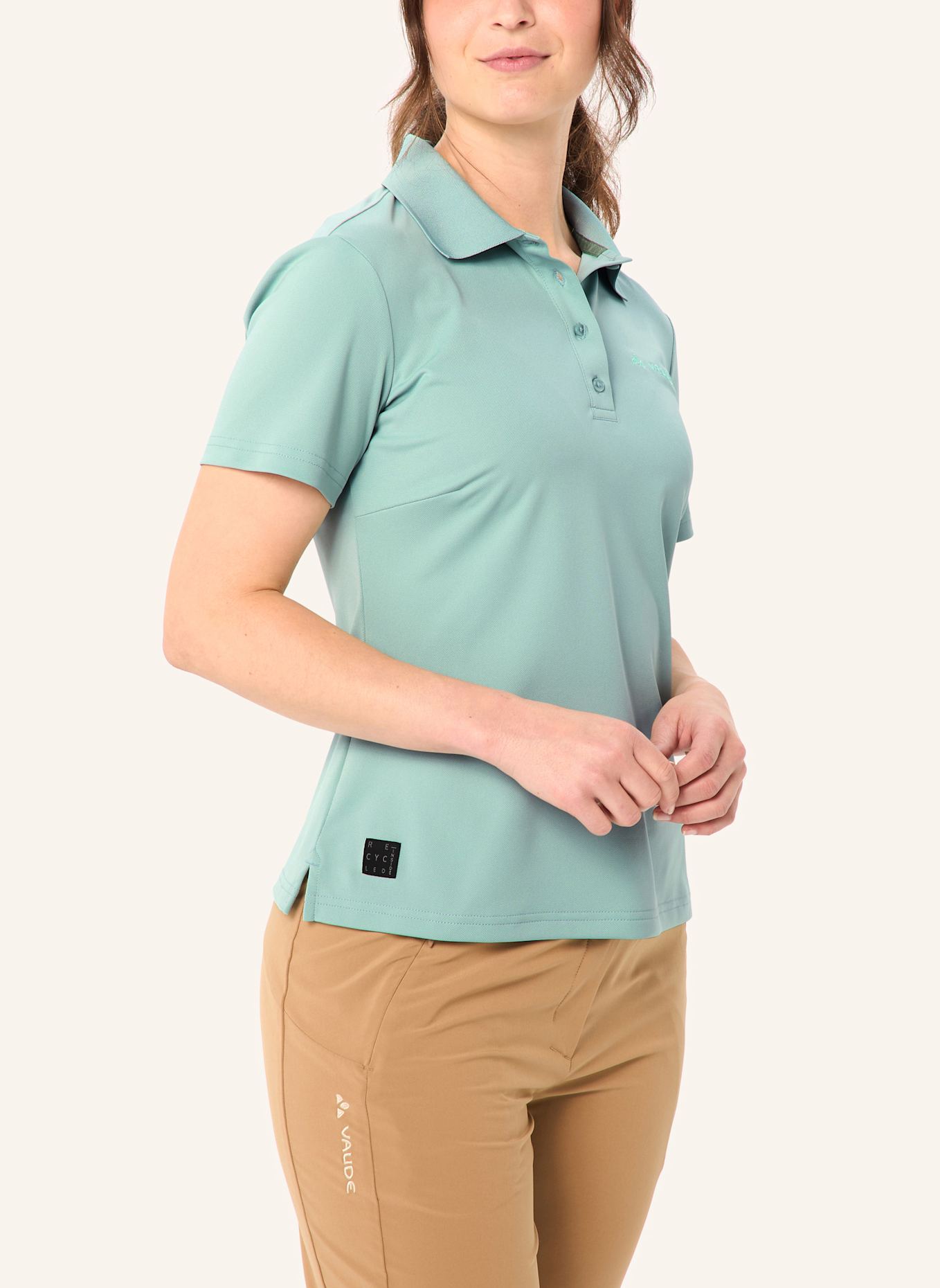 VAUDE Funktions-Poloshirt ESSENTIAL: GRÜN