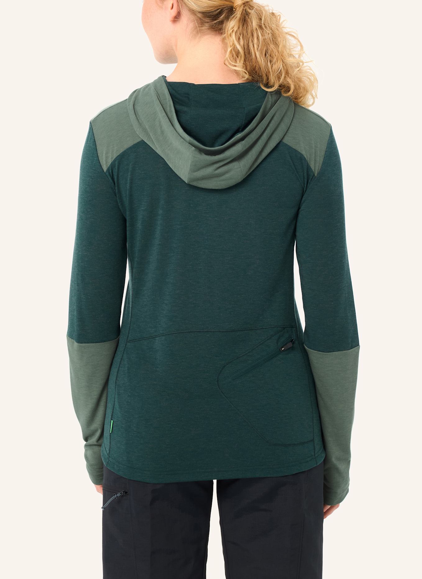 VAUDE Radshirt W TREMALZO LS SHIRT: GRÜN