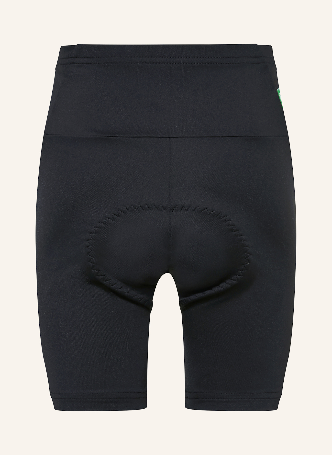 VAUDE Radhose mit gepolstertem Einsatz KIDS ELMO PANTS VII: SCHWARZ