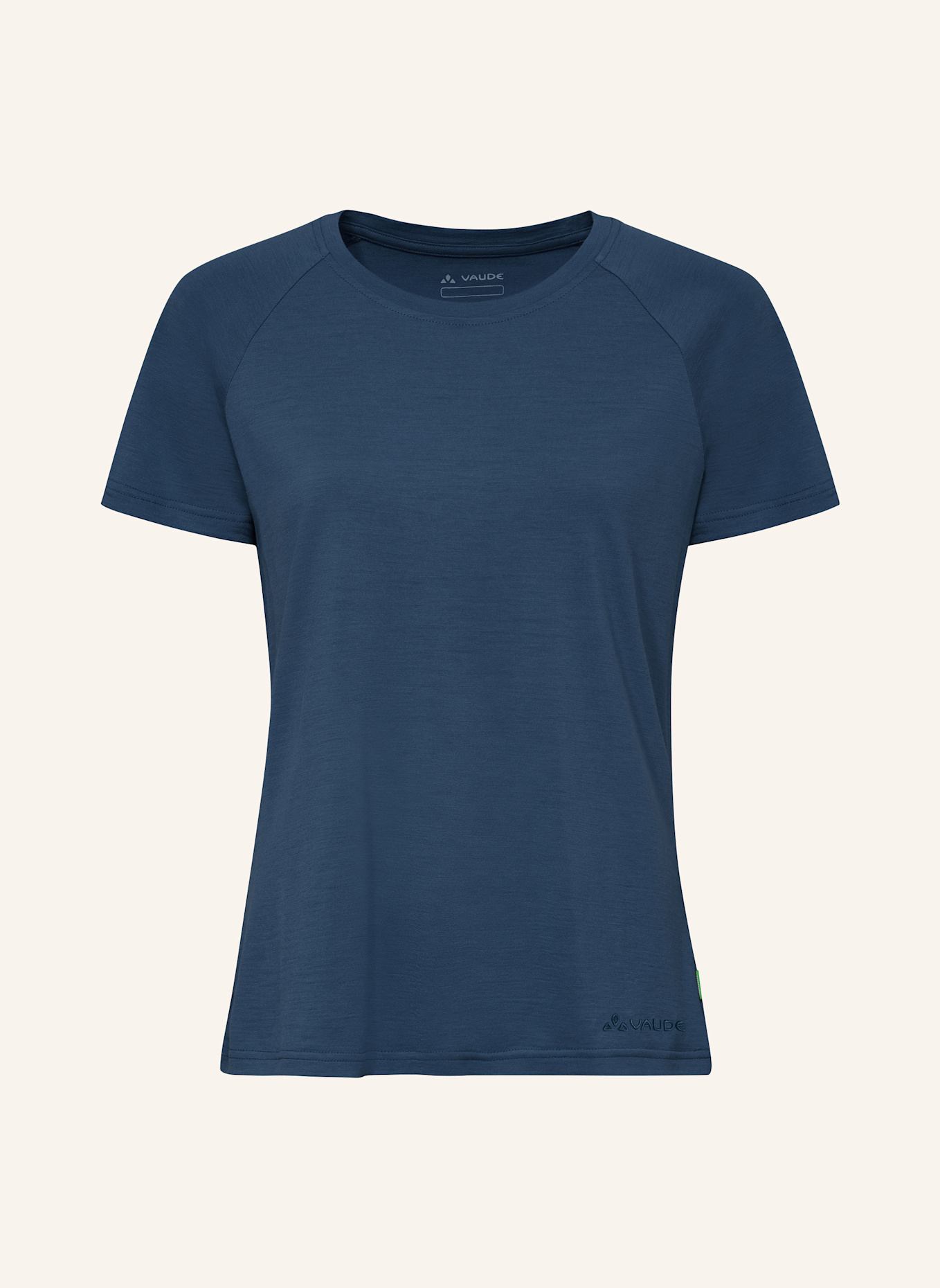VAUDE Funktionsshirt W ESSENTIAL WOOL T-SHIRT: BLAU