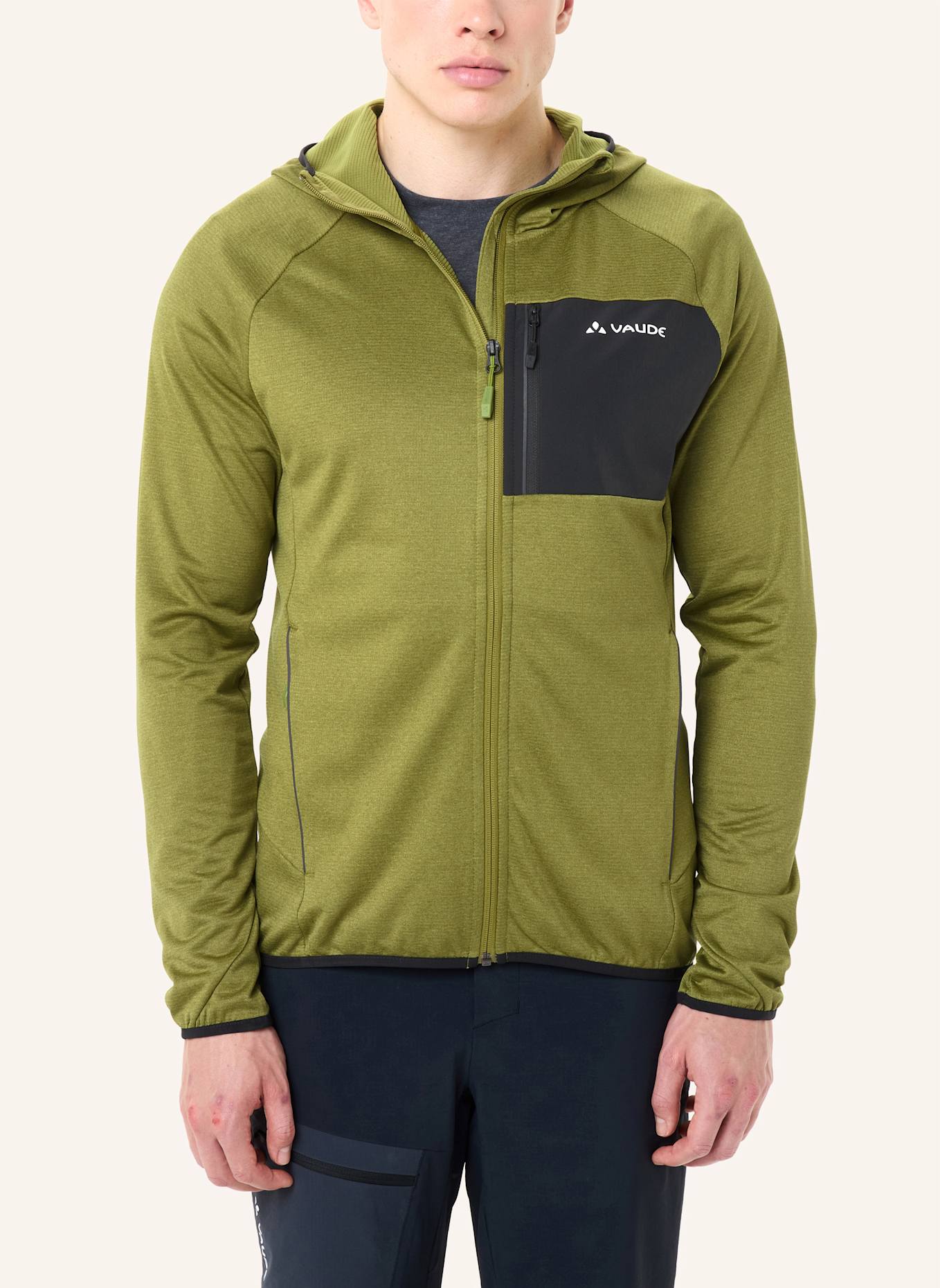 VAUDE Fleecejacke M TEKOA FLEECE JACKET II: GRÜN