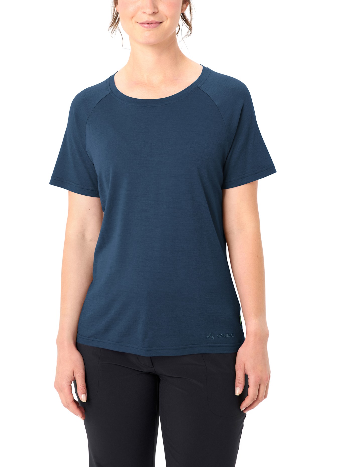 VAUDE Funktionsshirt W ESSENTIAL WOOL T-SHIRT: BLAU