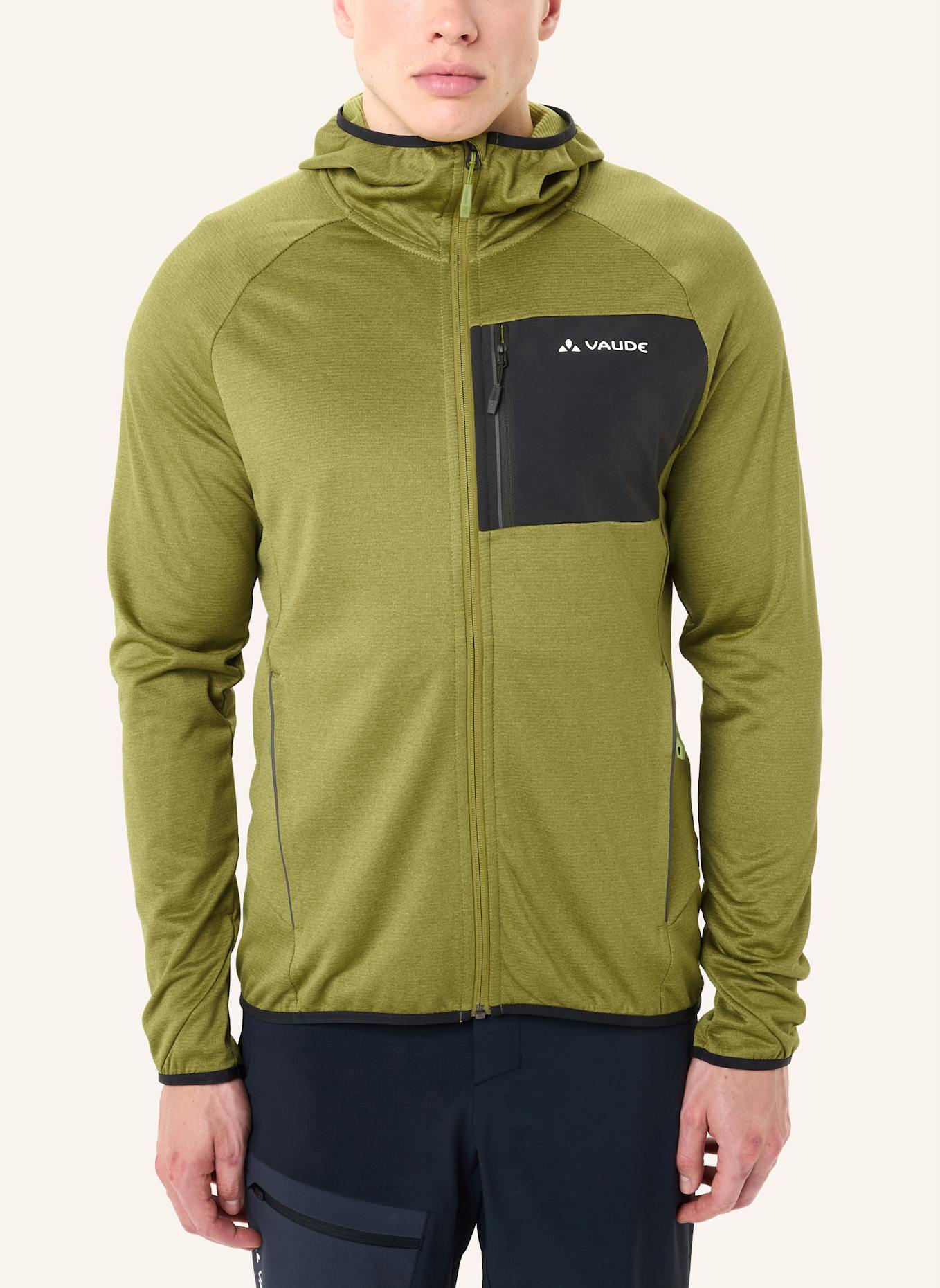 VAUDE Fleecejacke M TEKOA FLEECE JACKET II: GRÜN