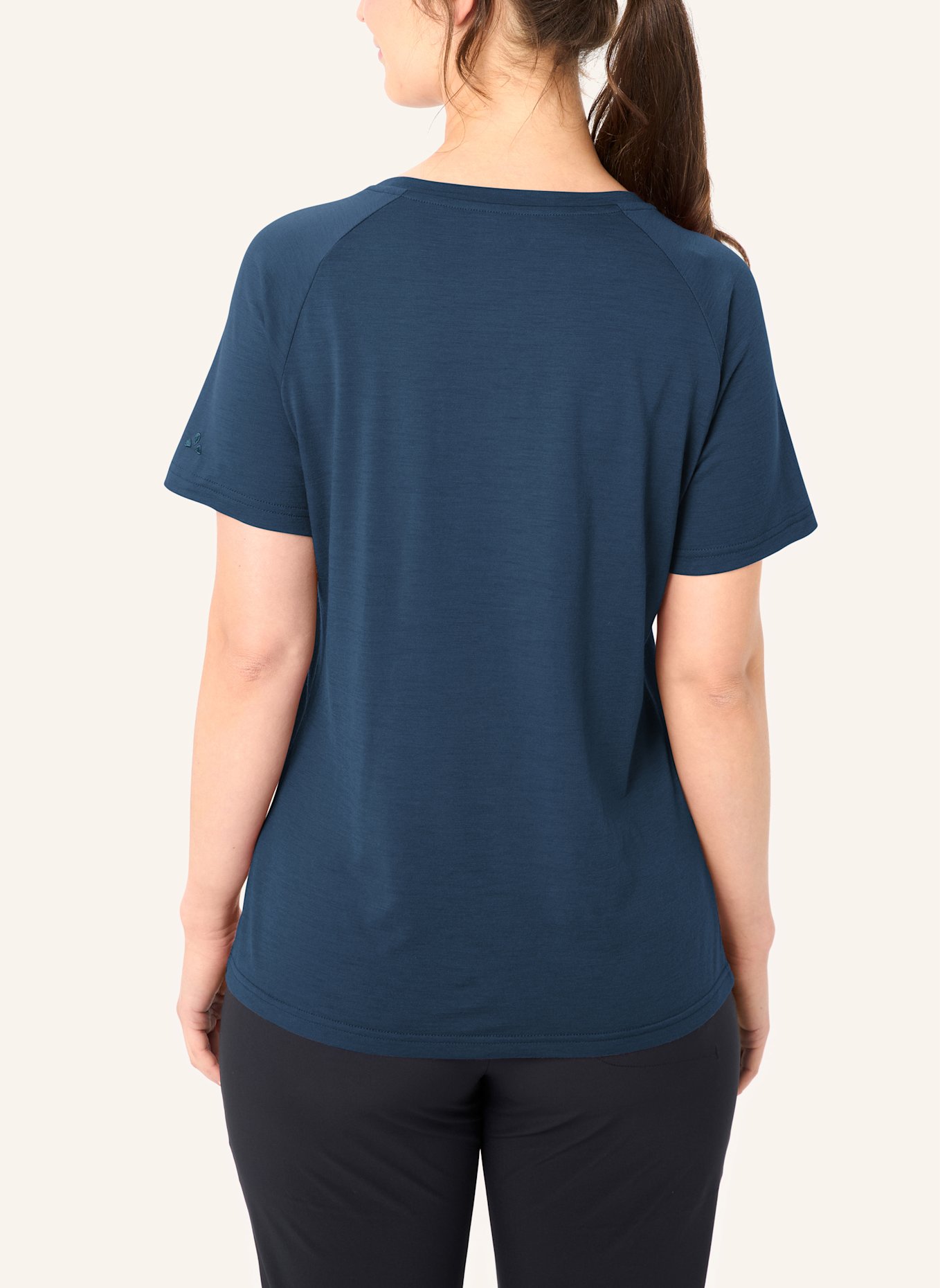 VAUDE Funktionsshirt W ESSENTIAL WOOL T-SHIRT: BLAU