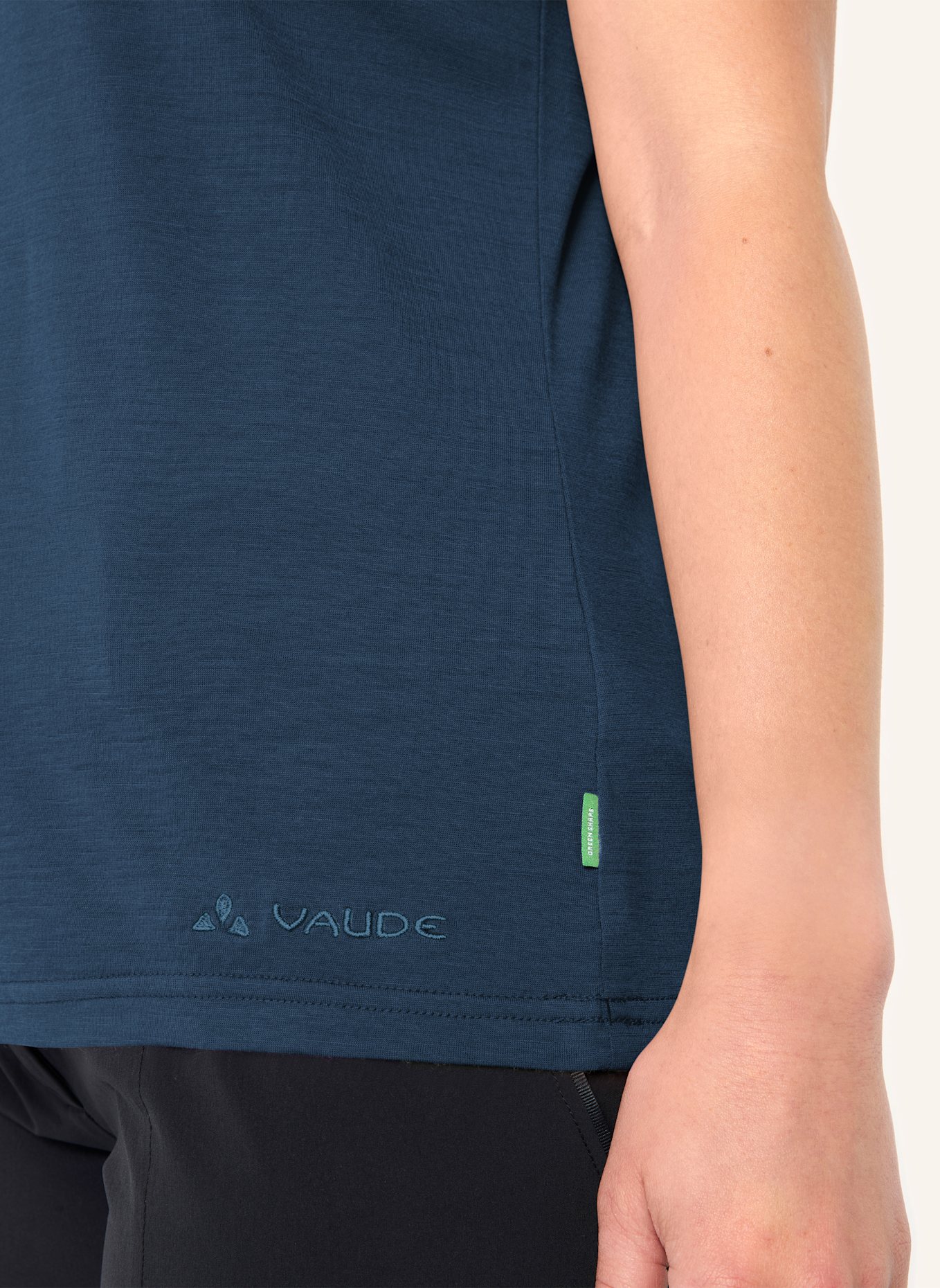 VAUDE Funktionsshirt W ESSENTIAL WOOL T-SHIRT: BLAU