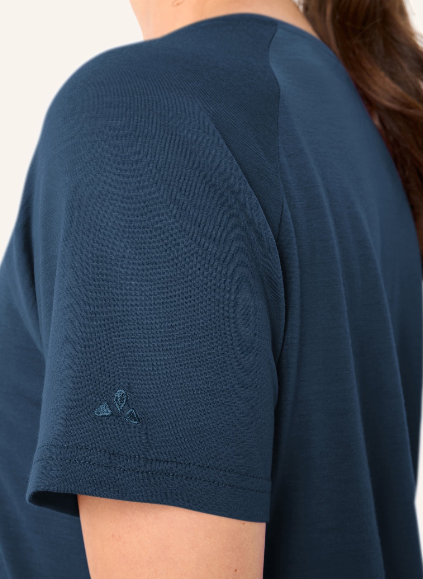 VAUDE Funktionsshirt W ESSENTIAL WOOL T-SHIRT: BLAU