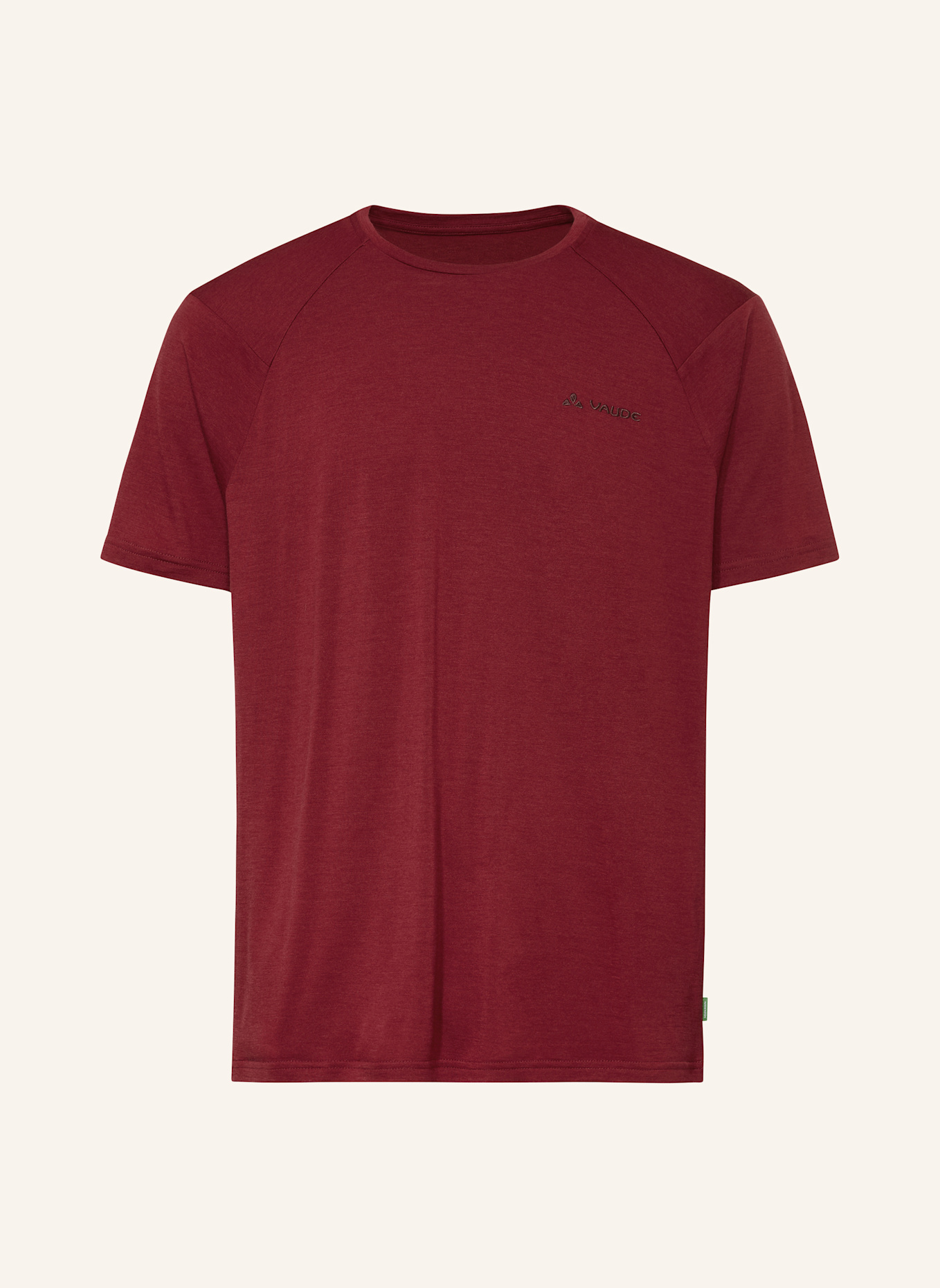 VAUDE Funktionsshirt M ESSENTIAL WOOL T-SHIRT: ROT