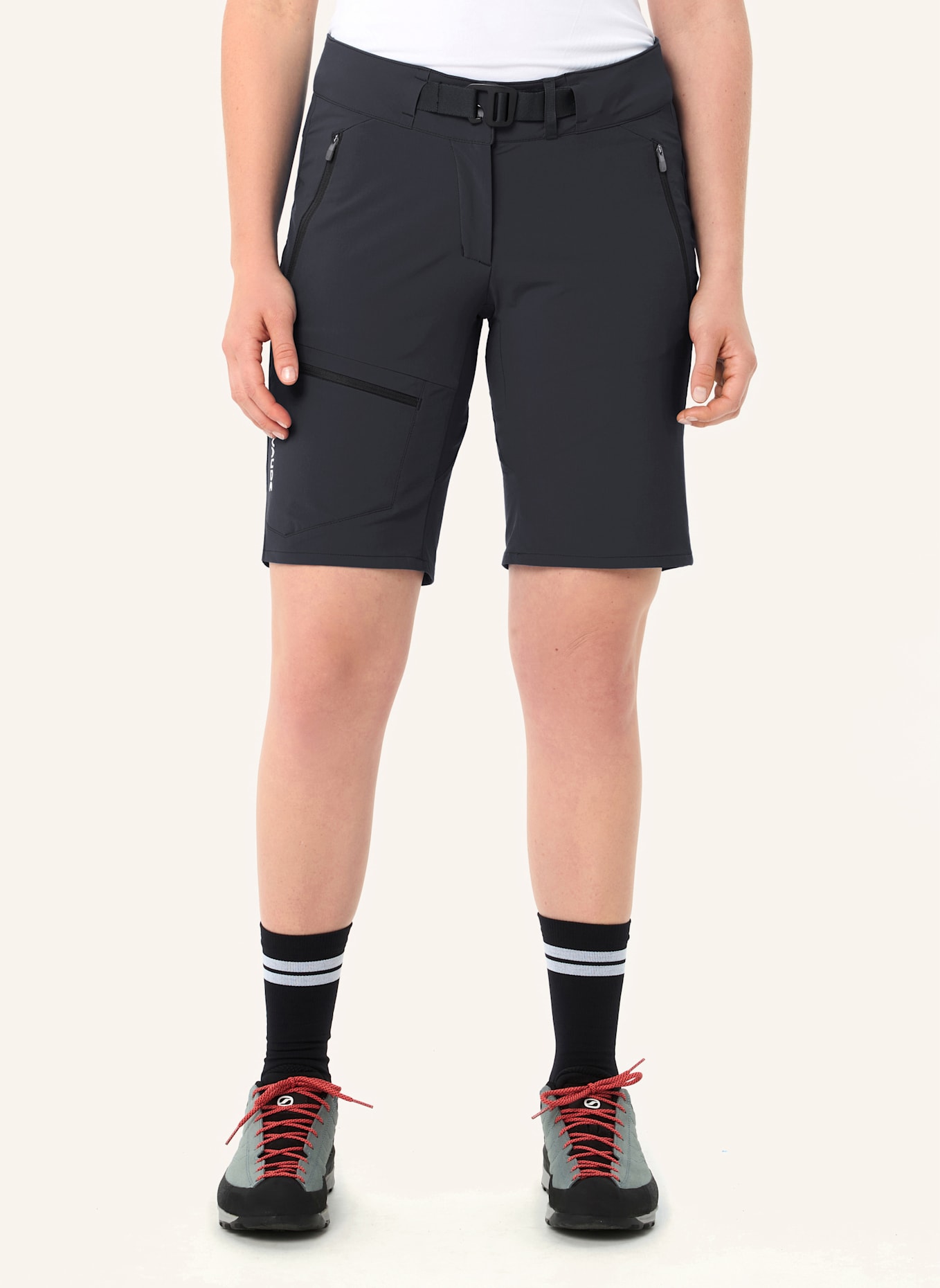 VAUDE Trekkingshorts WO BADILE II: SCHWARZ
