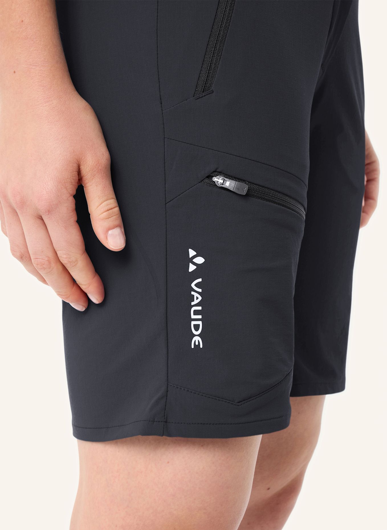 VAUDE Trekkingshorts WO BADILE II: SCHWARZ