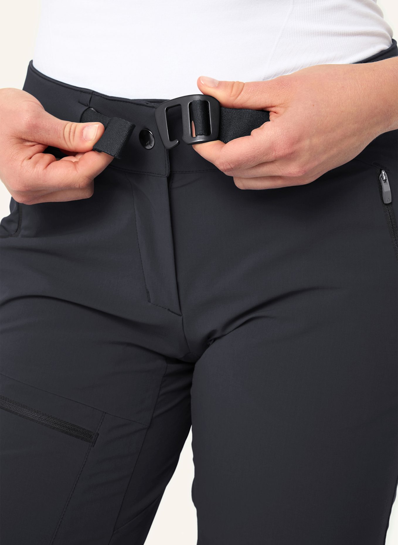 VAUDE Trekkingshorts WO BADILE II: SCHWARZ